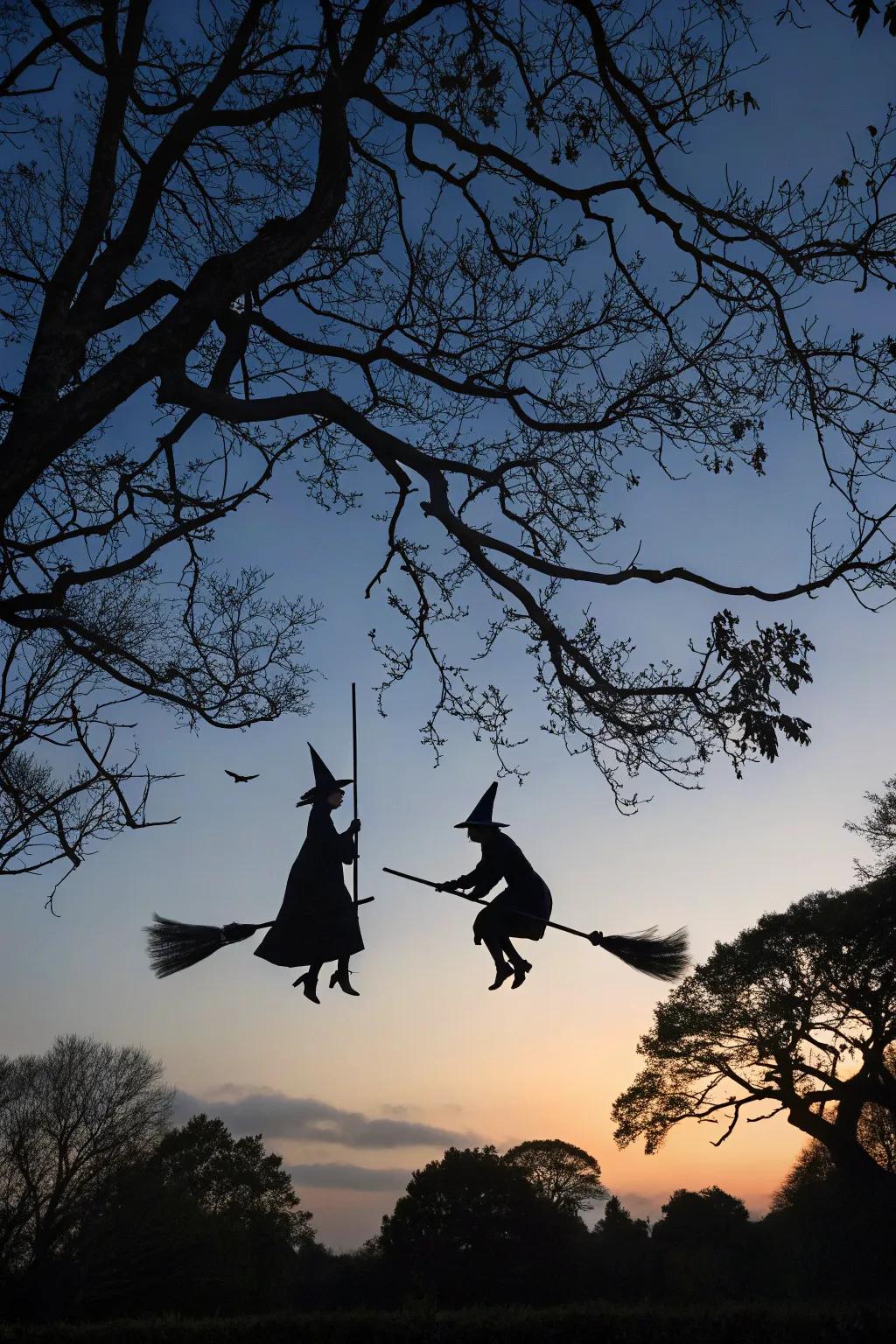 Sorceress vignettes impart an arcane element to your Halloween artistry.