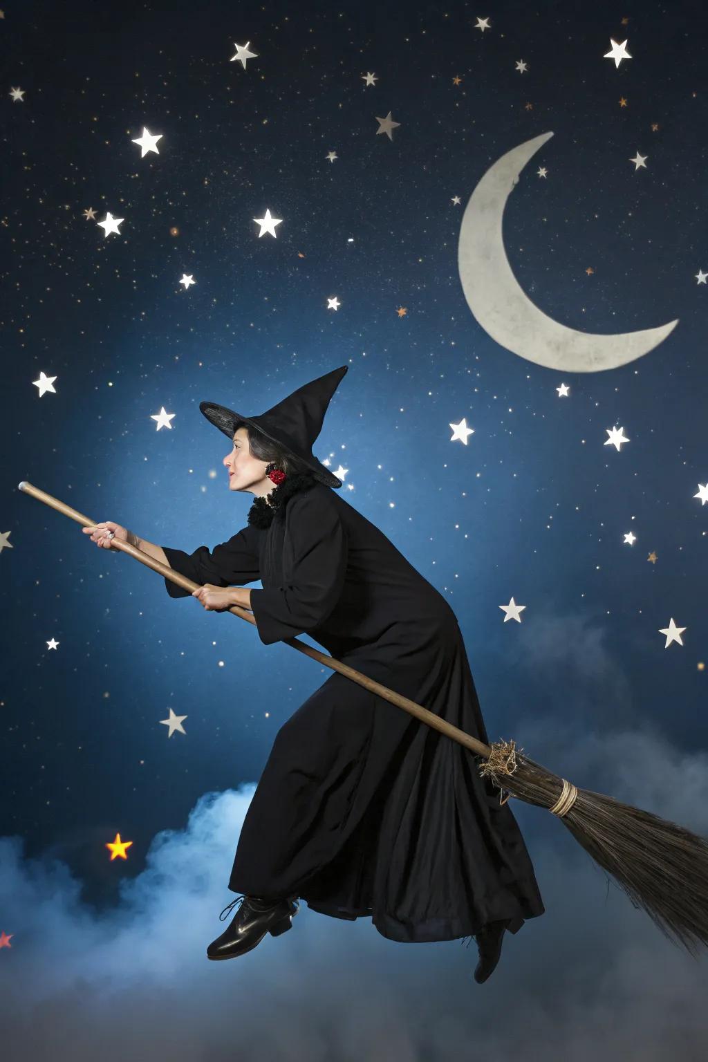 Whimsical witchy wonderland poster to cast a spell on your space.