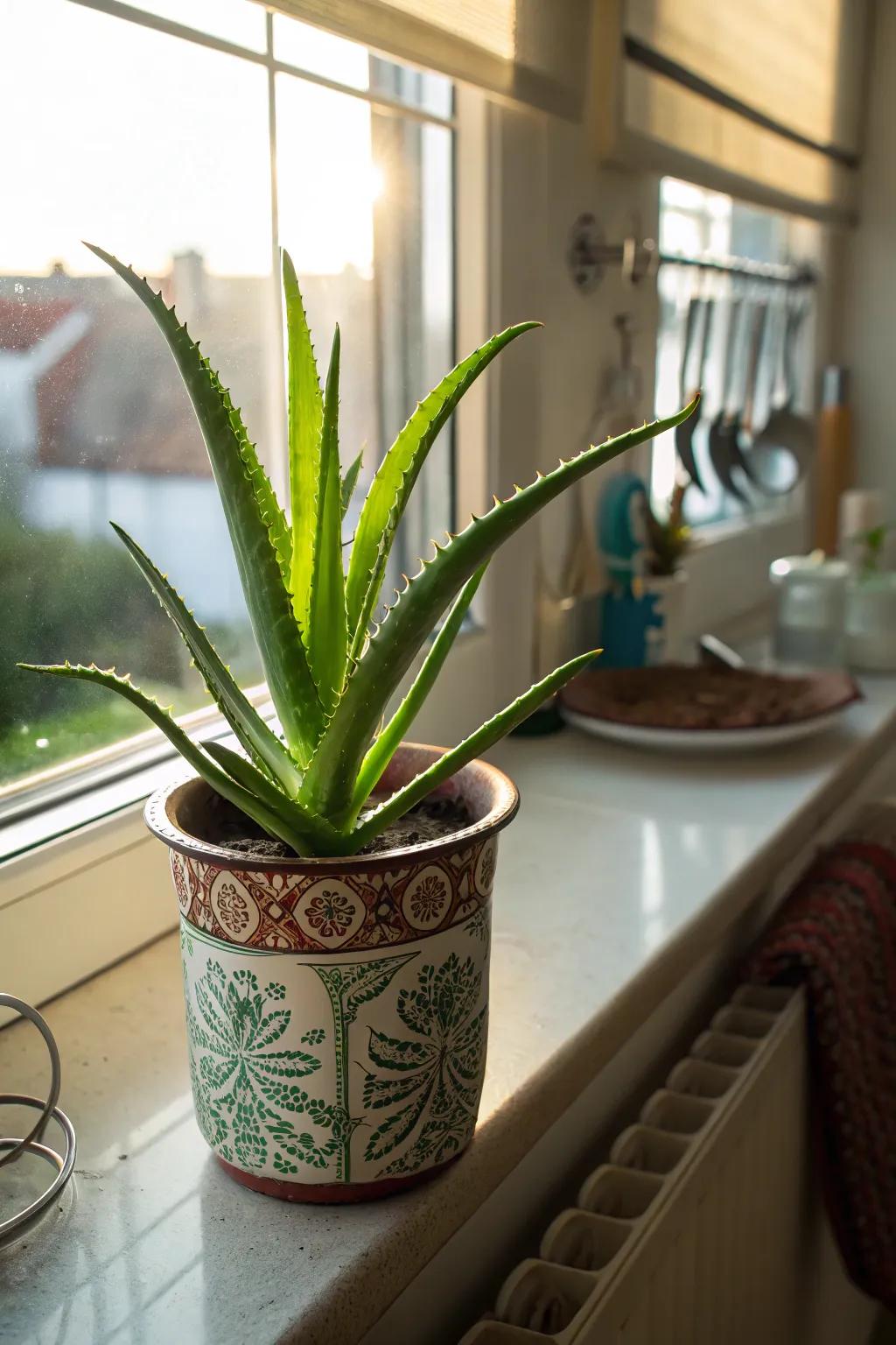 Curative Herb delivering both aesthetics and practicality in the culinary space.