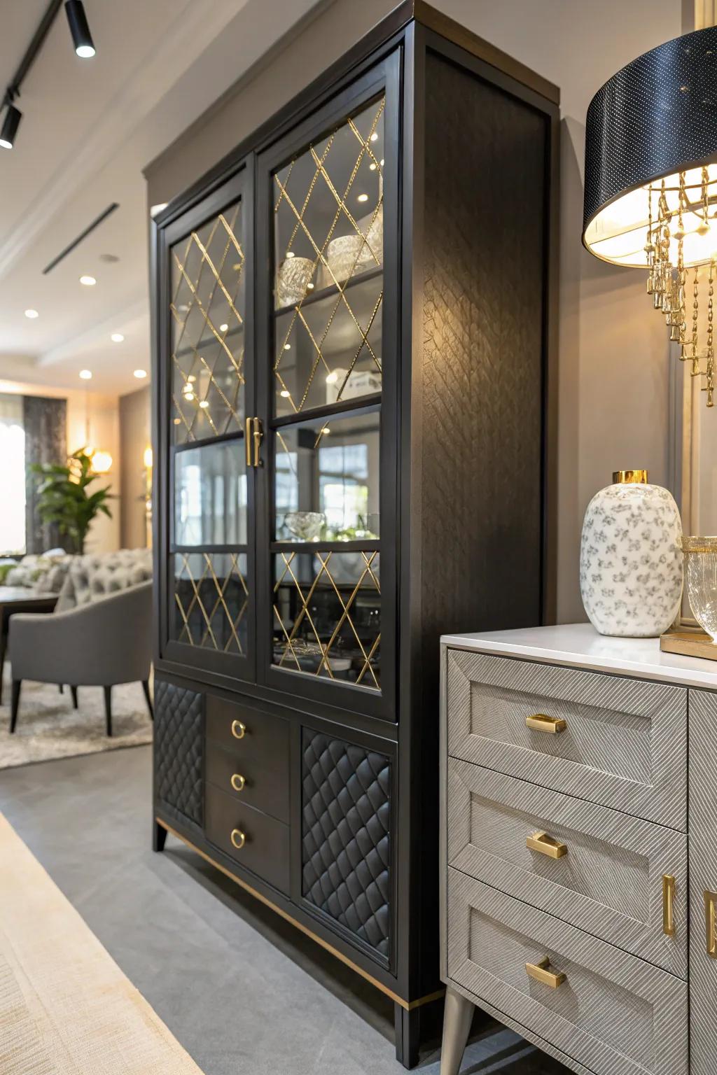 With sleek new hardware, this hutch steps into a fresh, modern chapter.