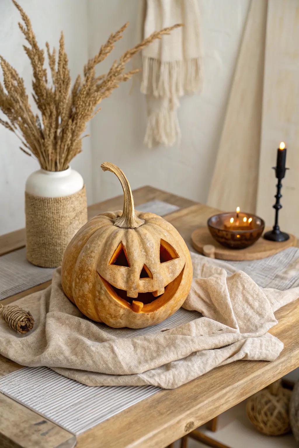 Embrace the allure of macabre melons with a twist of natural elegance and minimalistic style.