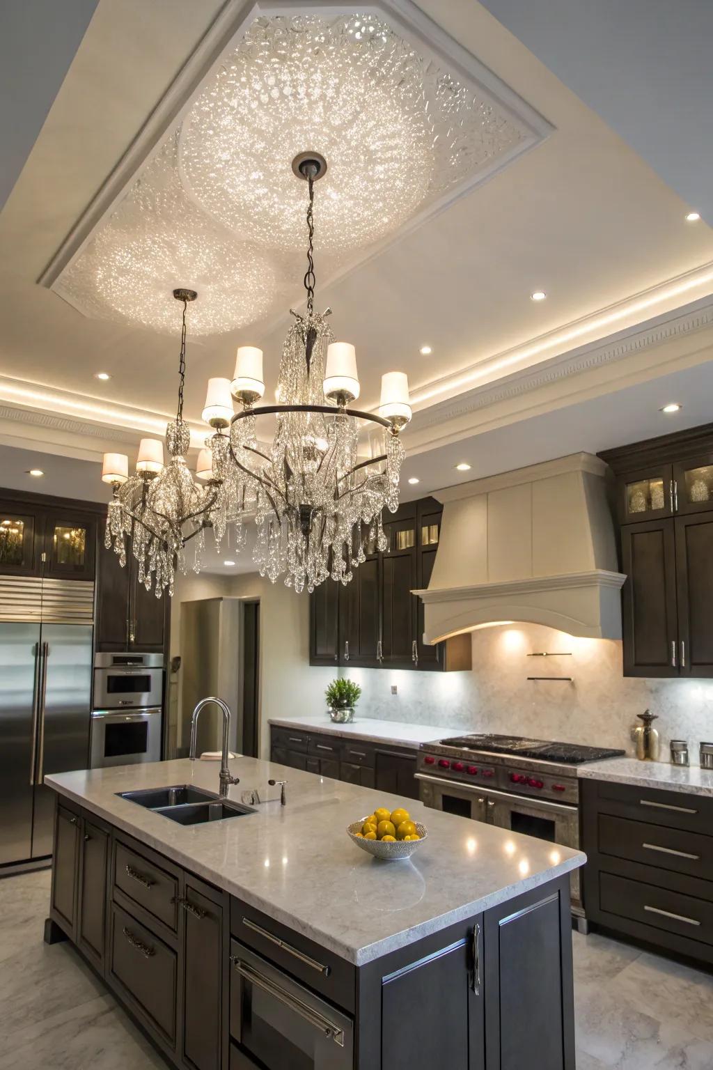 Enhance your kitchen's design with compelling illumination features.