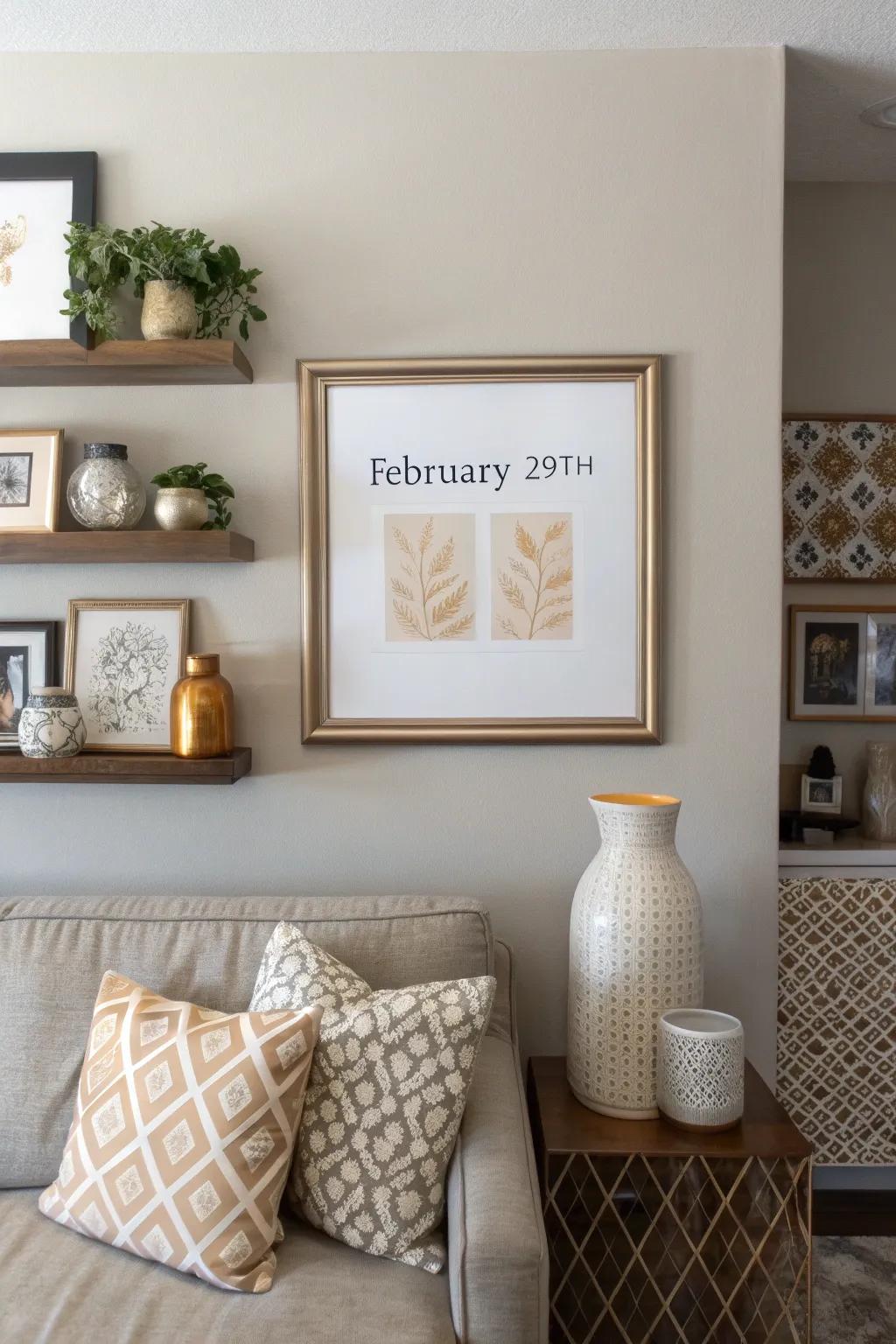 February 29th artistic expressions commemorate the distinctiveness of the day.