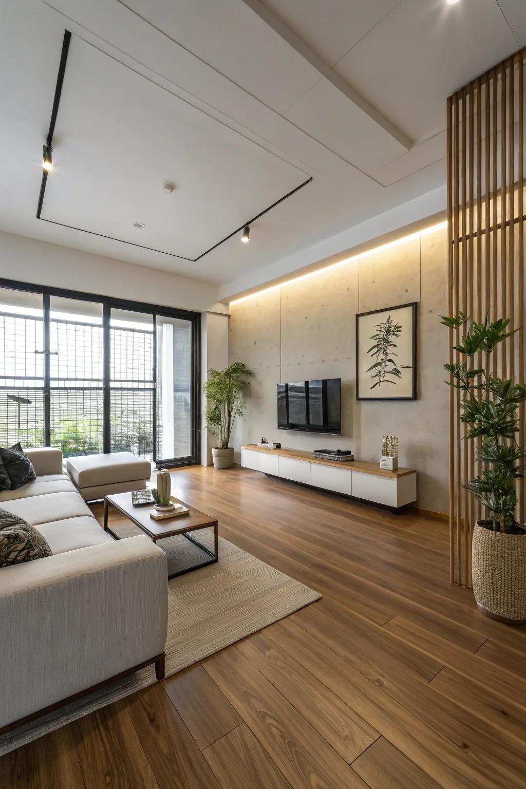 Stalk grass flooring extends a sustainable and chic prospect suited to contemporary abodes.