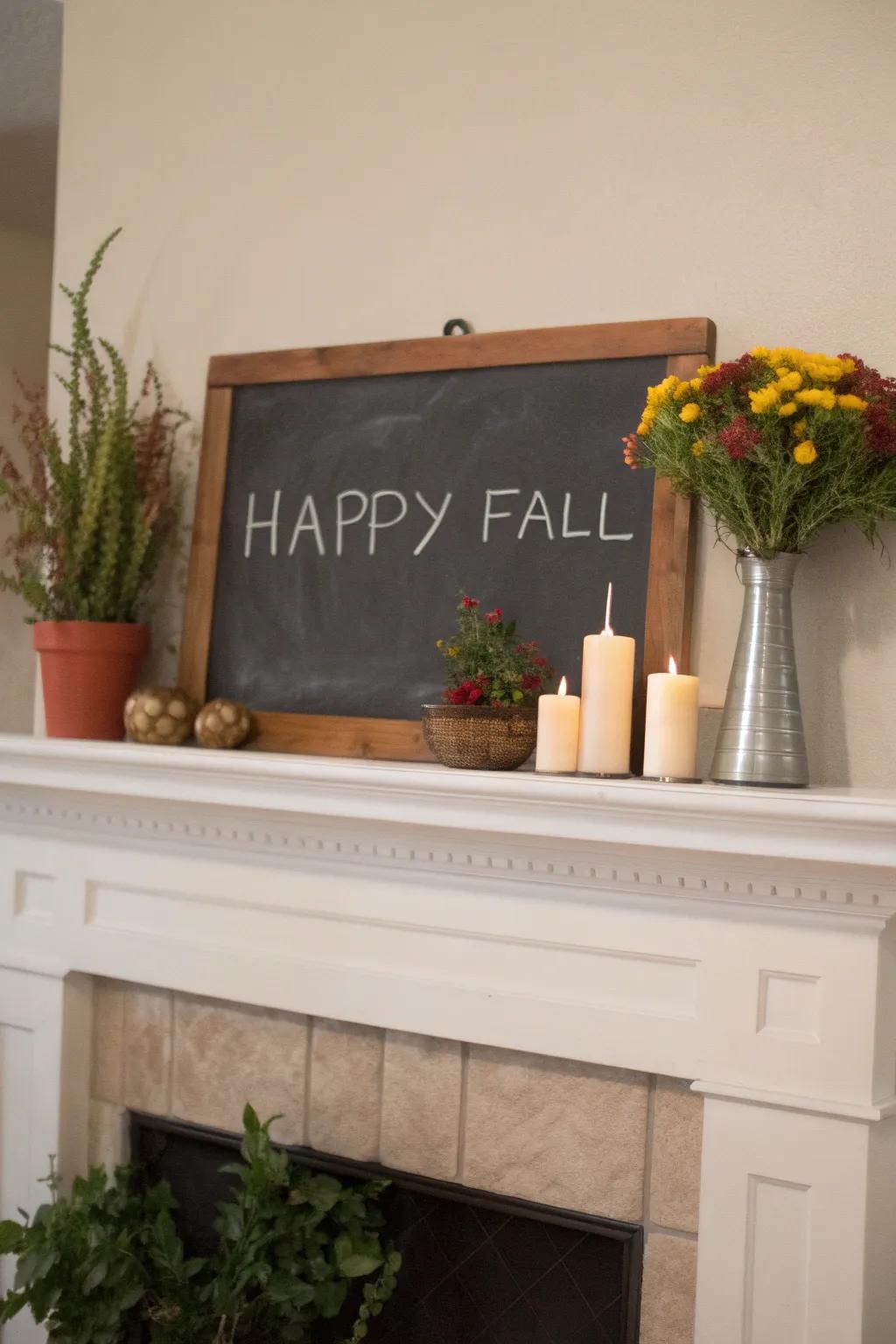 Chalkboards offer boundless creative opportunities.