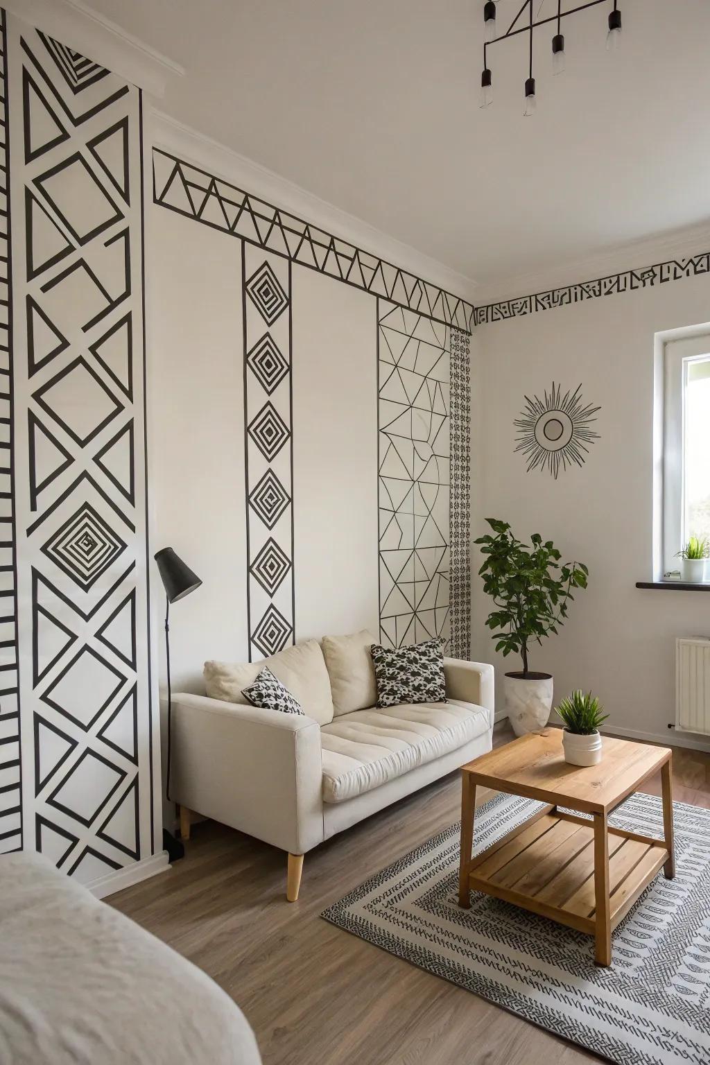 Simplicity and beauty are hallmarks of monochrome designs