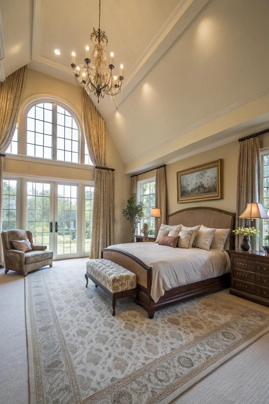 Expansive layouts with plentiful sunlight fashion a spacious feel.