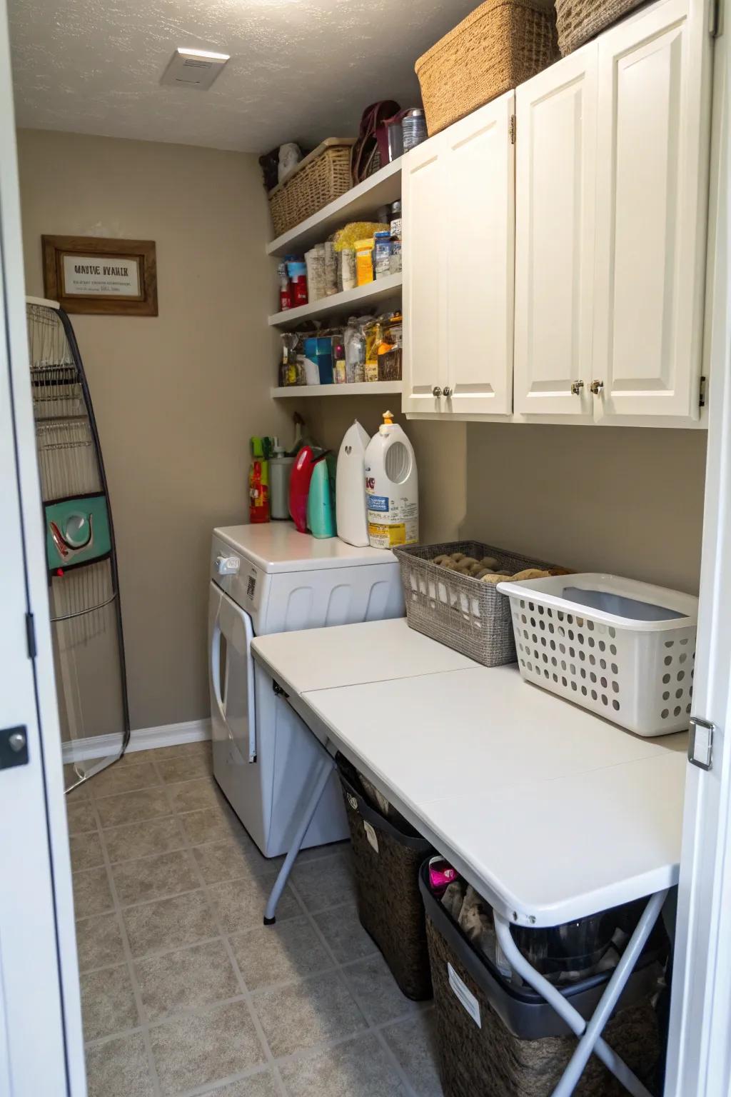 Furniture with multiple uses helps make the best of areas with limited space.