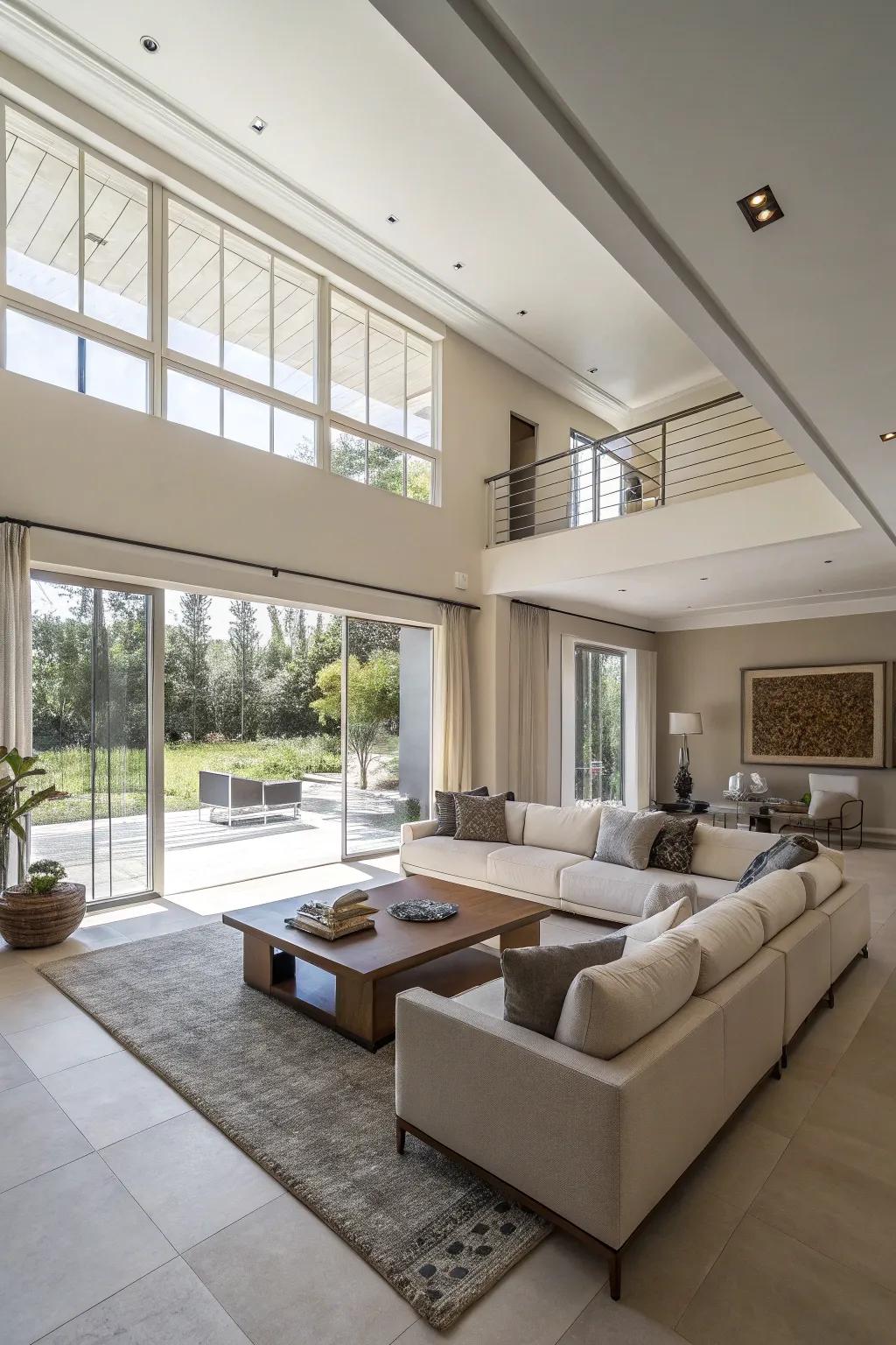 Open concepts provide freedom and adaptability in layout.