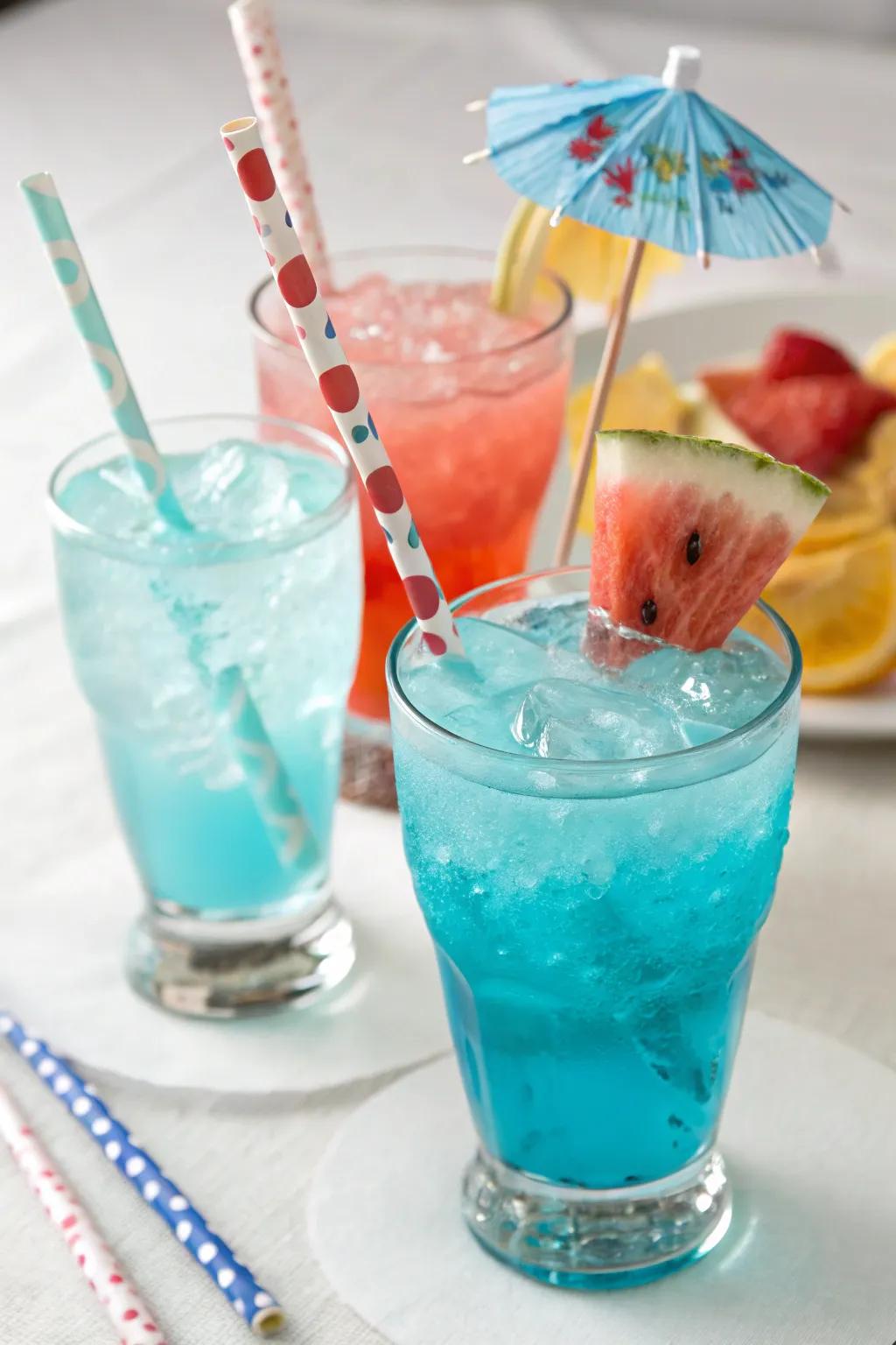 Ocean-inspired beverages that are as invigorating as they are gorgeous.