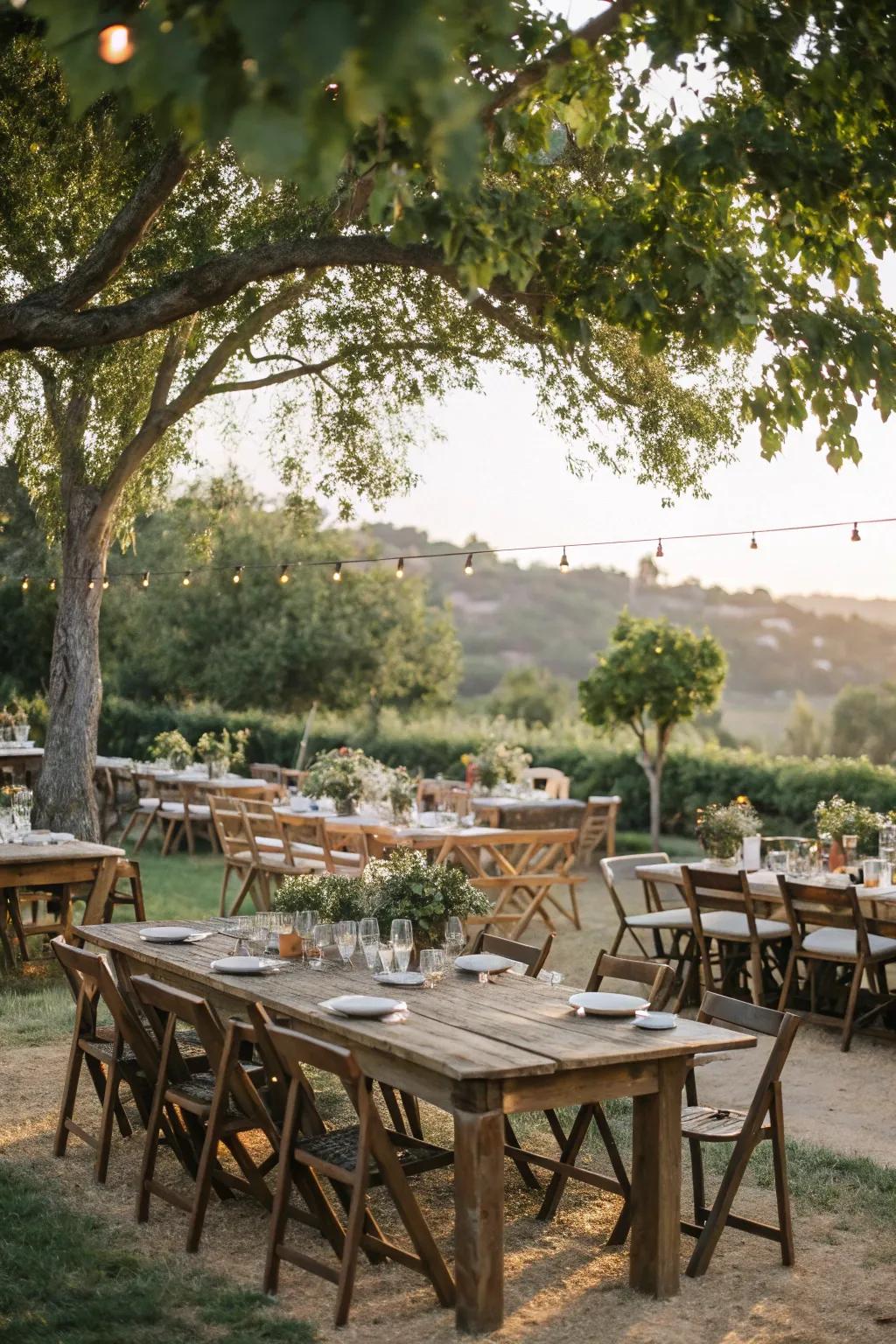 Farmhouse styled decor adds both warmth and distinctive character.