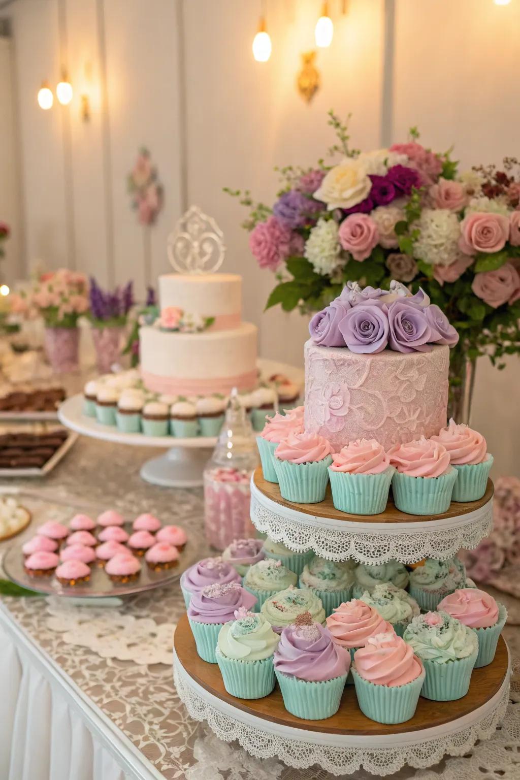 Themed sweets displays are both scrumptious and decorative.
