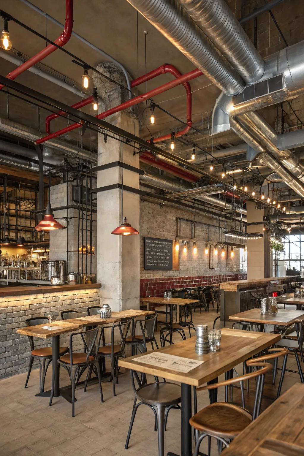 Mechanical design presents an avant-garde yet stylish vibe.