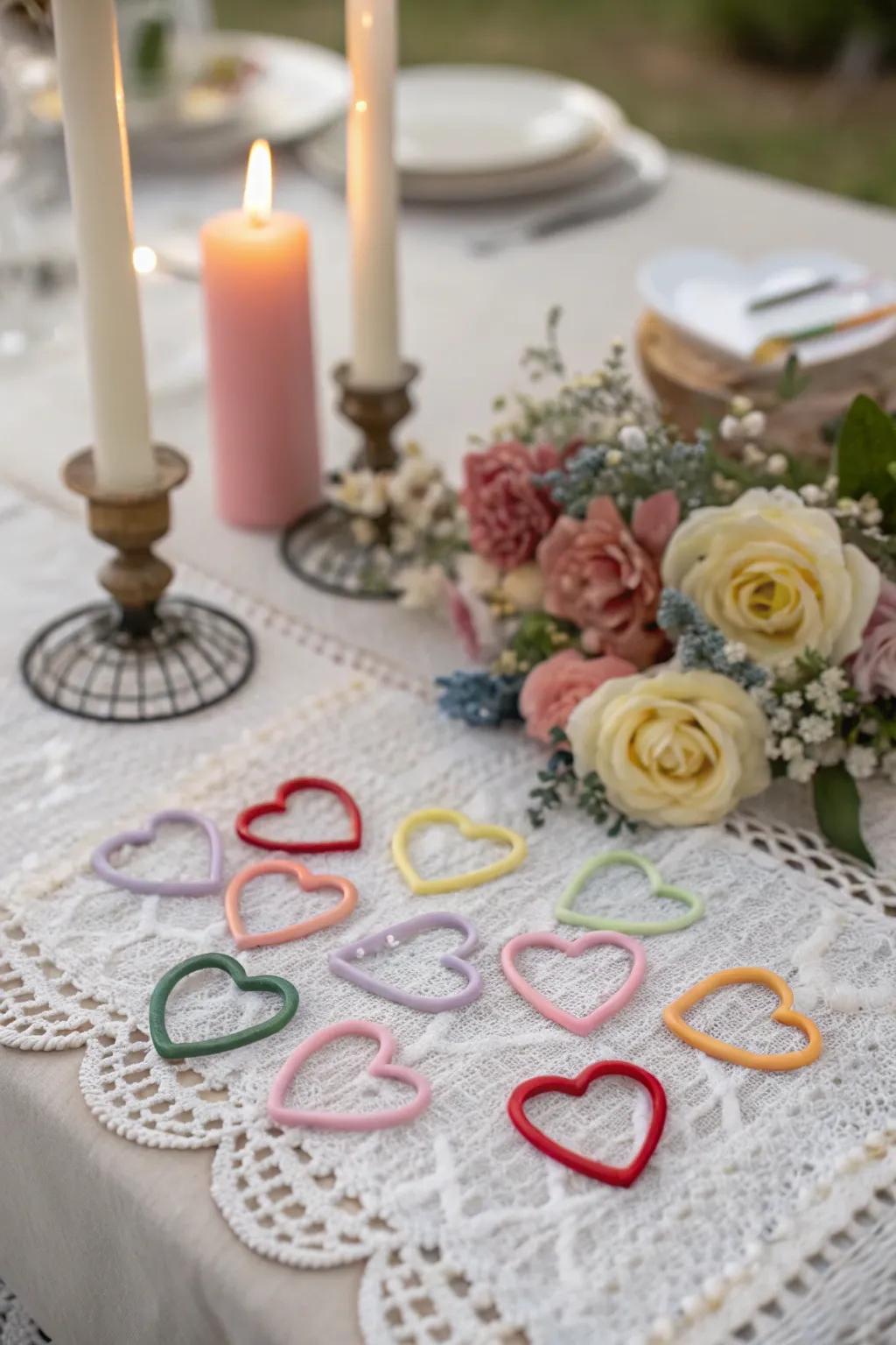 Sincere trinket motifs for broadcasting affection.