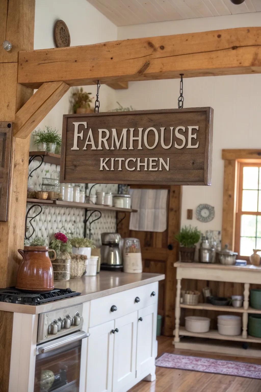 Infuse your kitchen with rustic farmhouse charm.