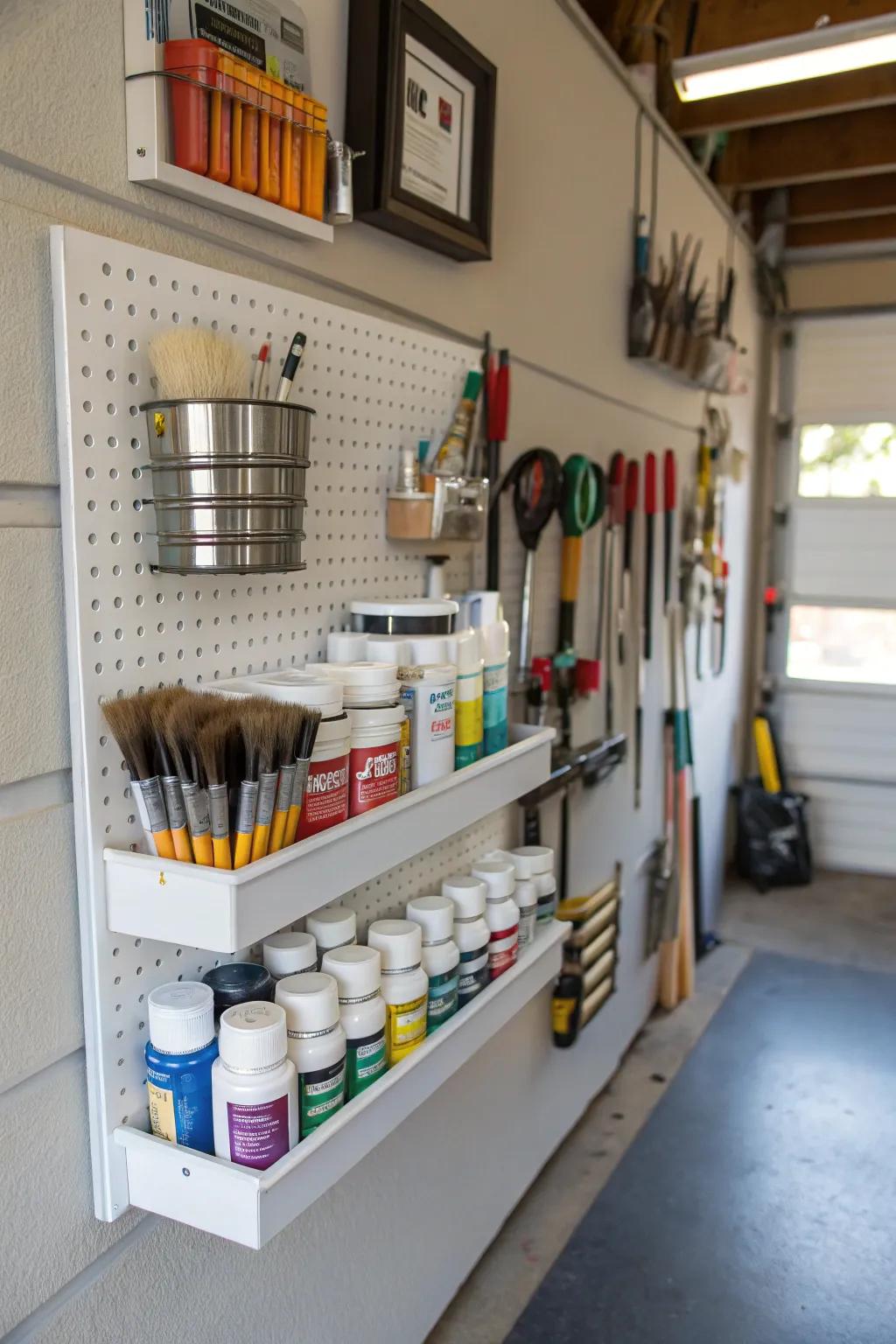 Crafting is more enjoyable with a dedicated panel-track corner.