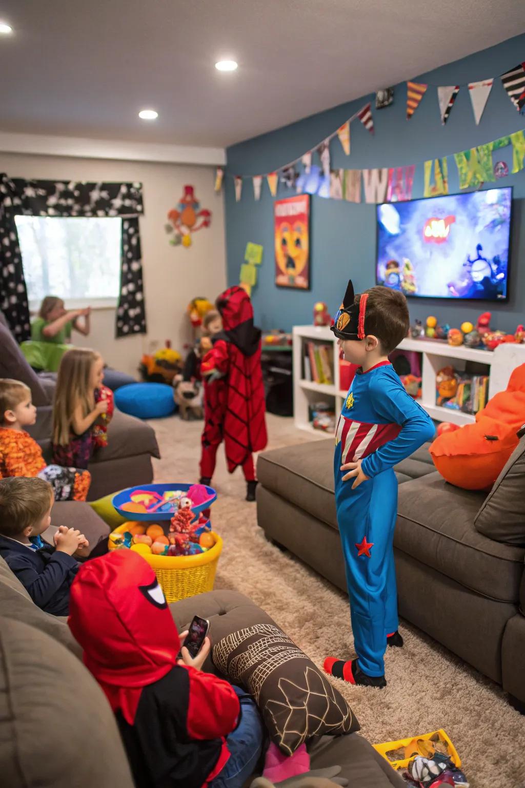 Venture into another realm through a playful attire gathering.