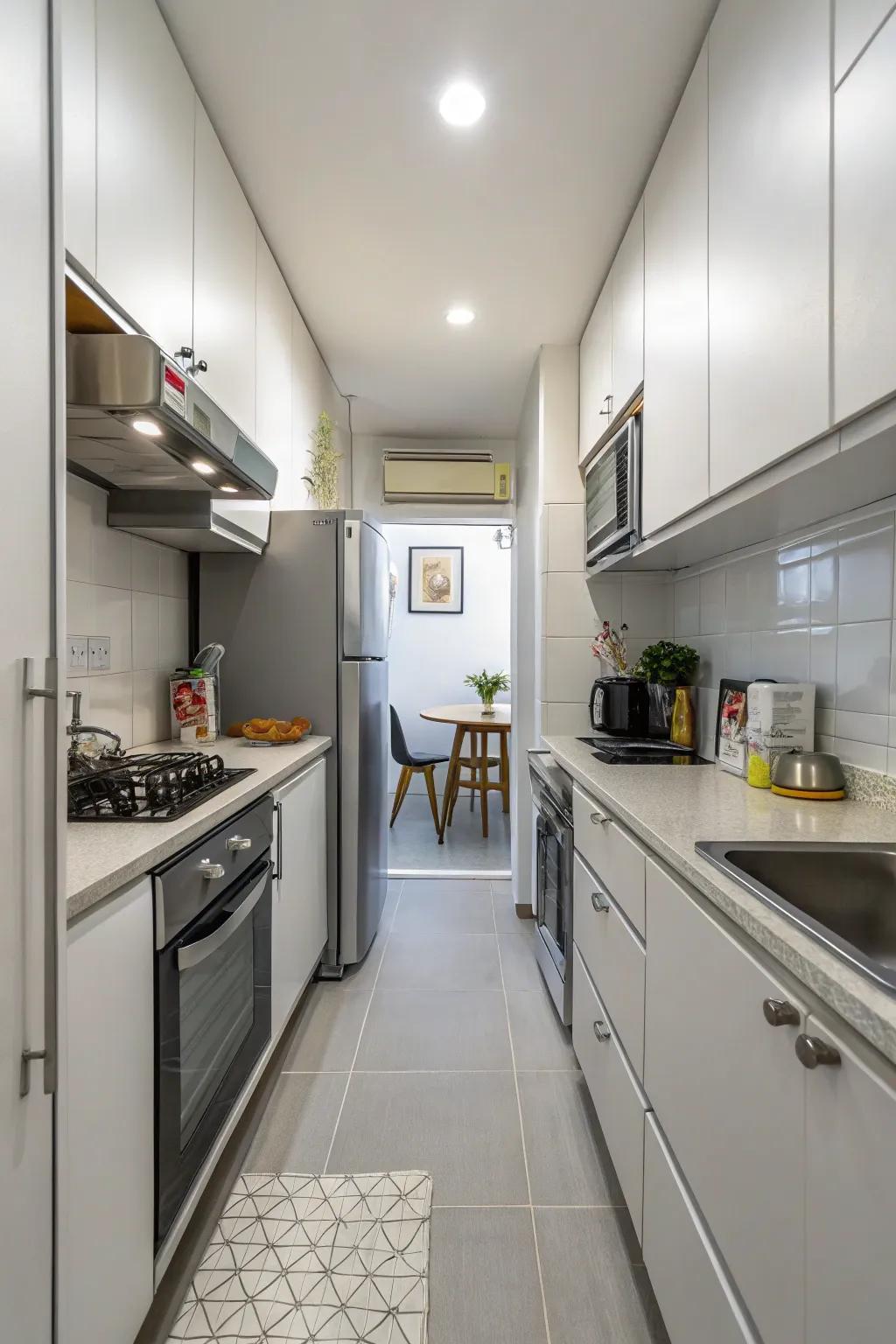 Small-scale appliances deliver efficiency without sacrificing space.