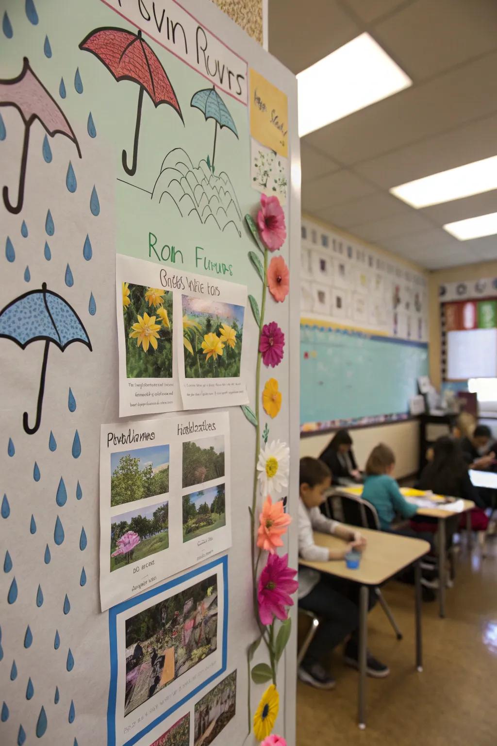An artistic voyage across spring, from wet showers to flourishing blossoms.