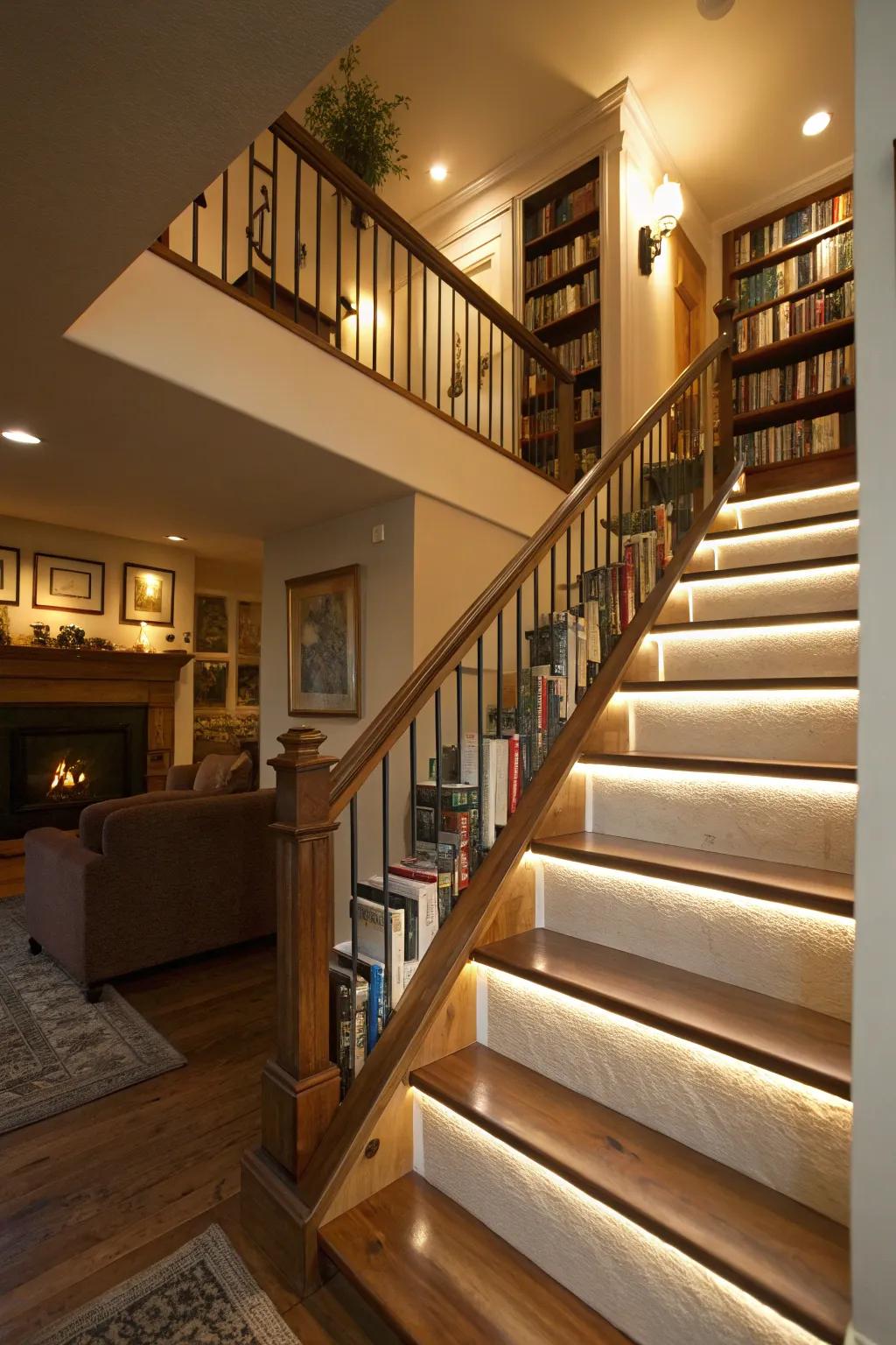 Design an intimate reading escape with built-in bookshelves.