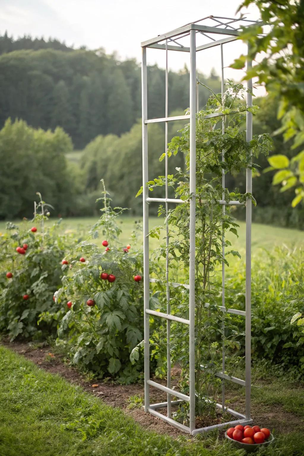 Enhance your garden&rsquo;s charm with a timeless durable framework trellis, where craftsmanship complements nature&rsquo;s allure.