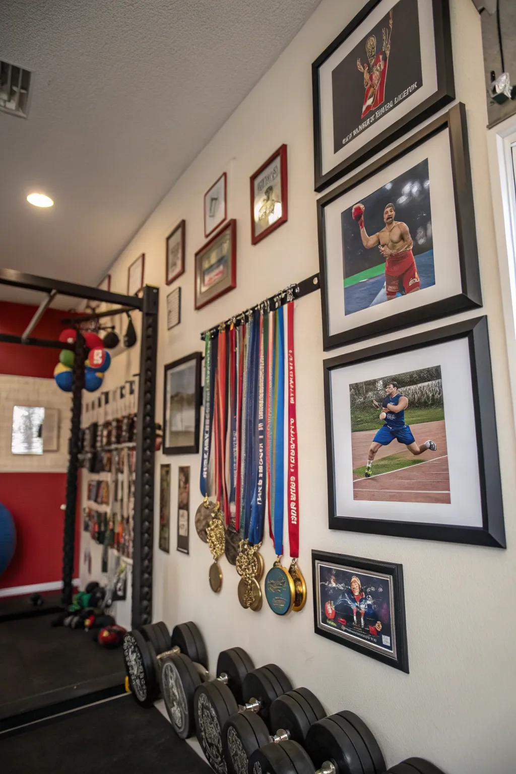 A dynamic sports achievements showcase.