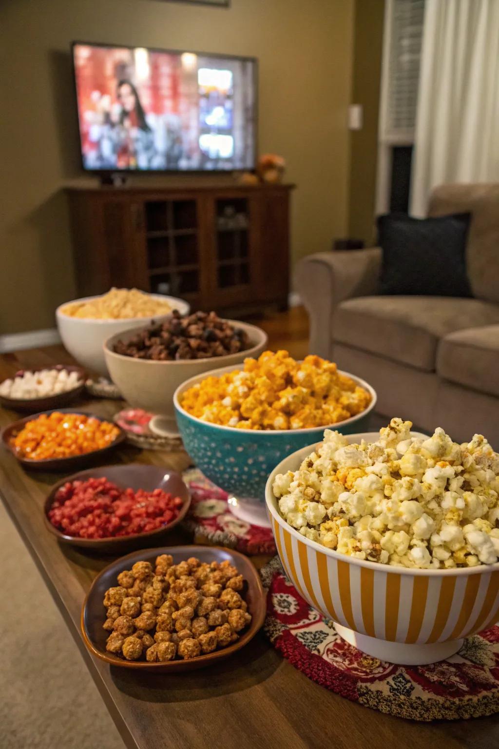 Gourmet snacktime adds a playful, tasty surprise.