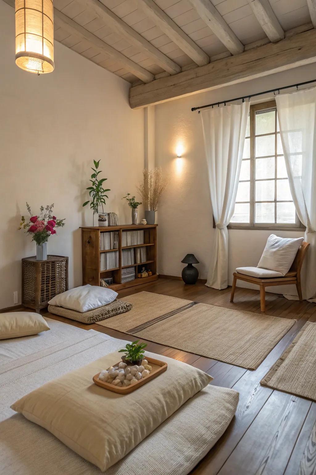 An understated hideaway presenting tranquility and ease.