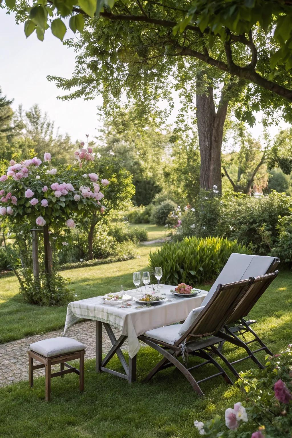 Adaptable zones conform to your open-air pursuits.