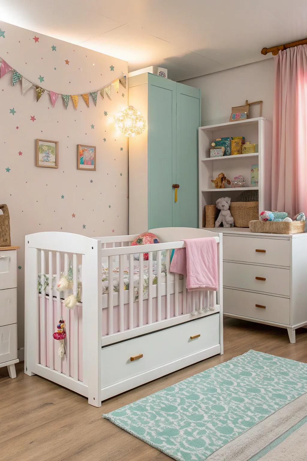 Adaptable furniture adjusts as your child grows, providing long-term use.