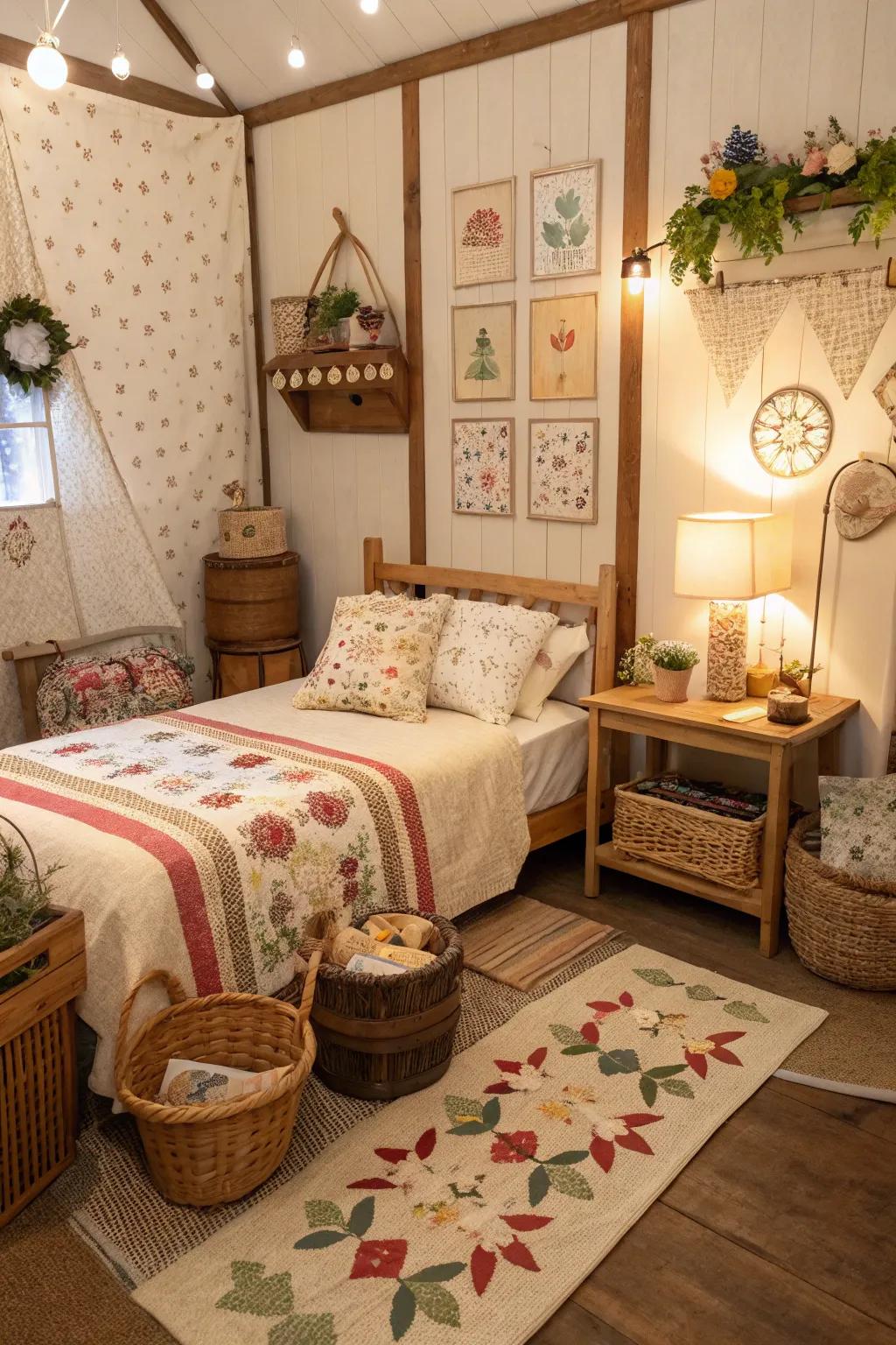 Rural chic aesthetic extends sentimentality and stark simplicity.