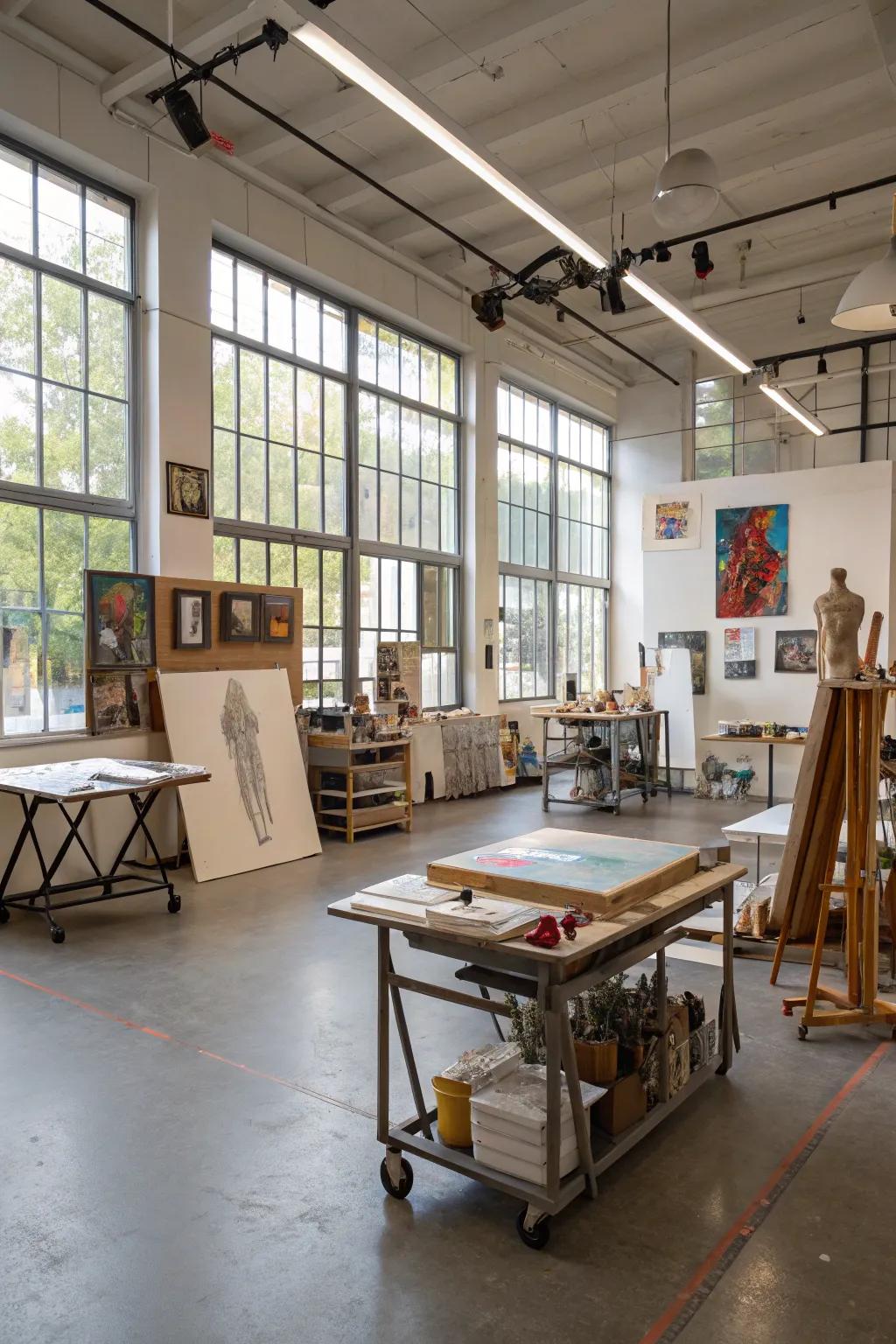 A space that evolves alongside your art.