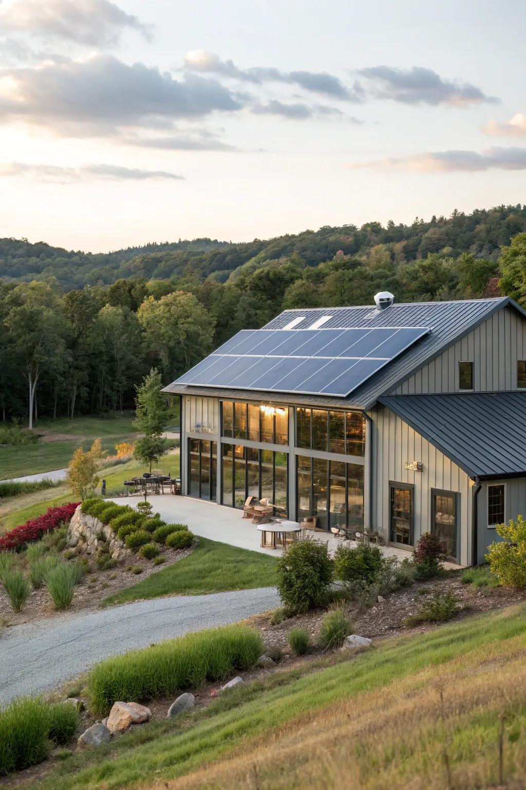 Power conservation meets modern design with sustainable features.