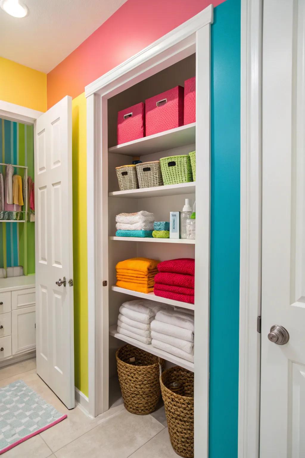 Brighten up your space with a burst of color.