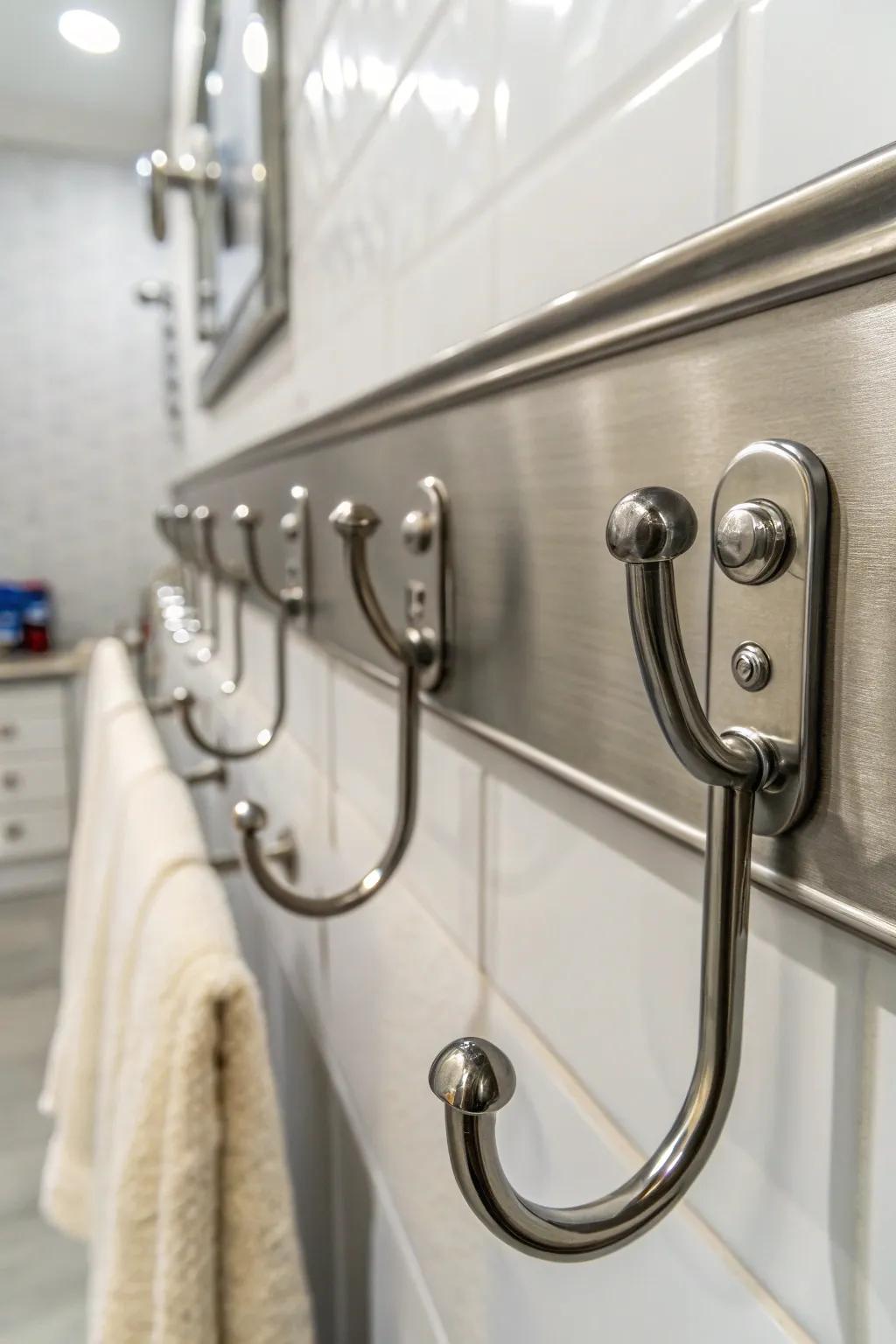 Magnetic pegs inject a state-of-the-art and adaptable aspect.