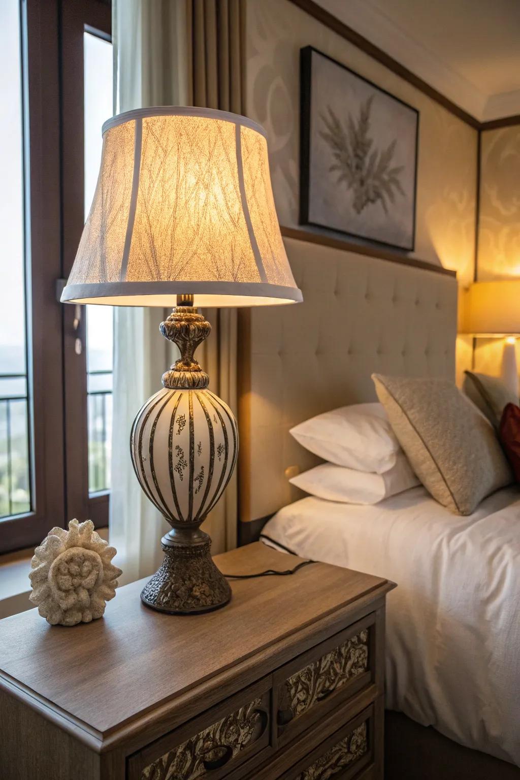 Imaginative lamps add flair and function to any space.