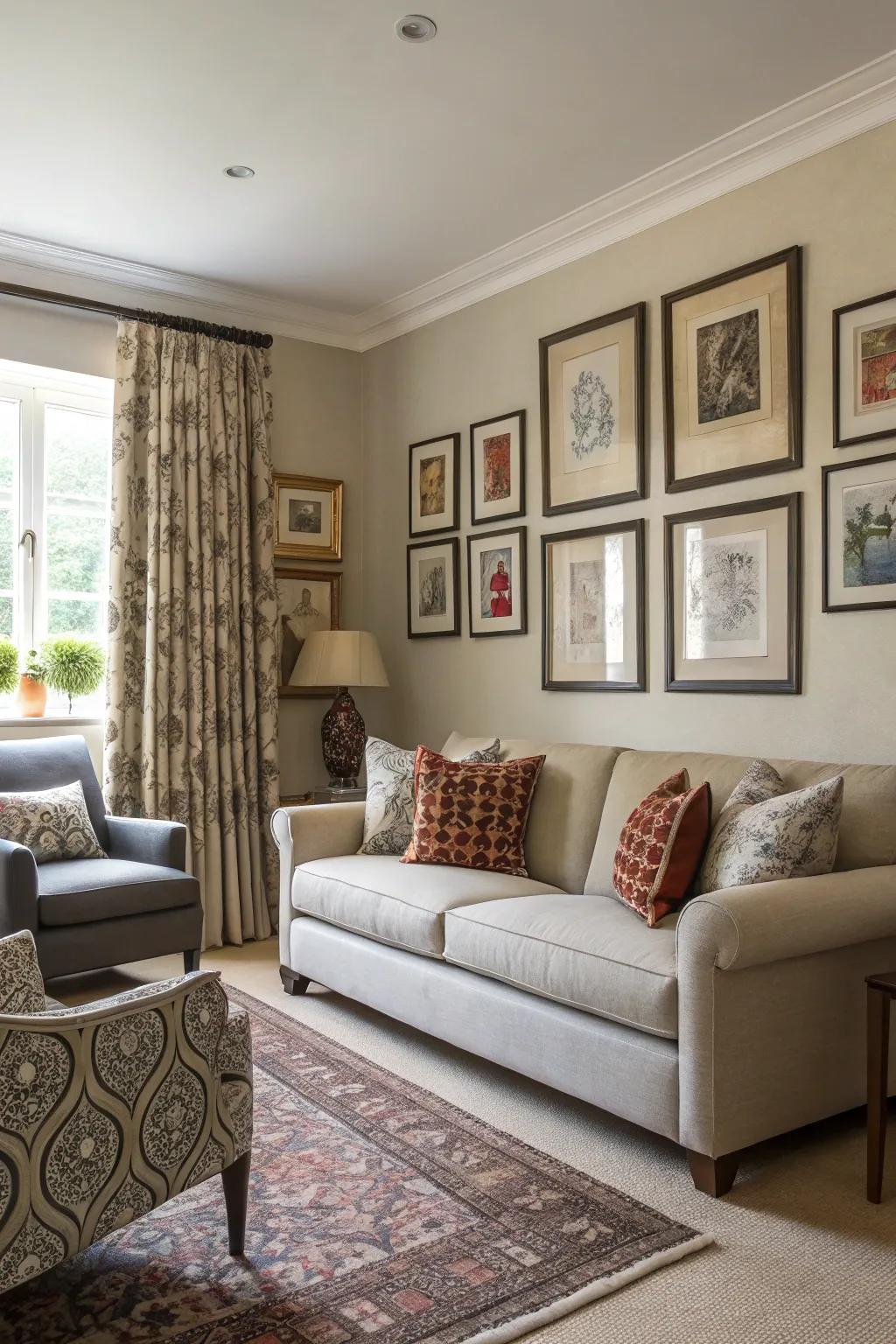 A blend of up-to-date and traditional styles keeps your space timeless.