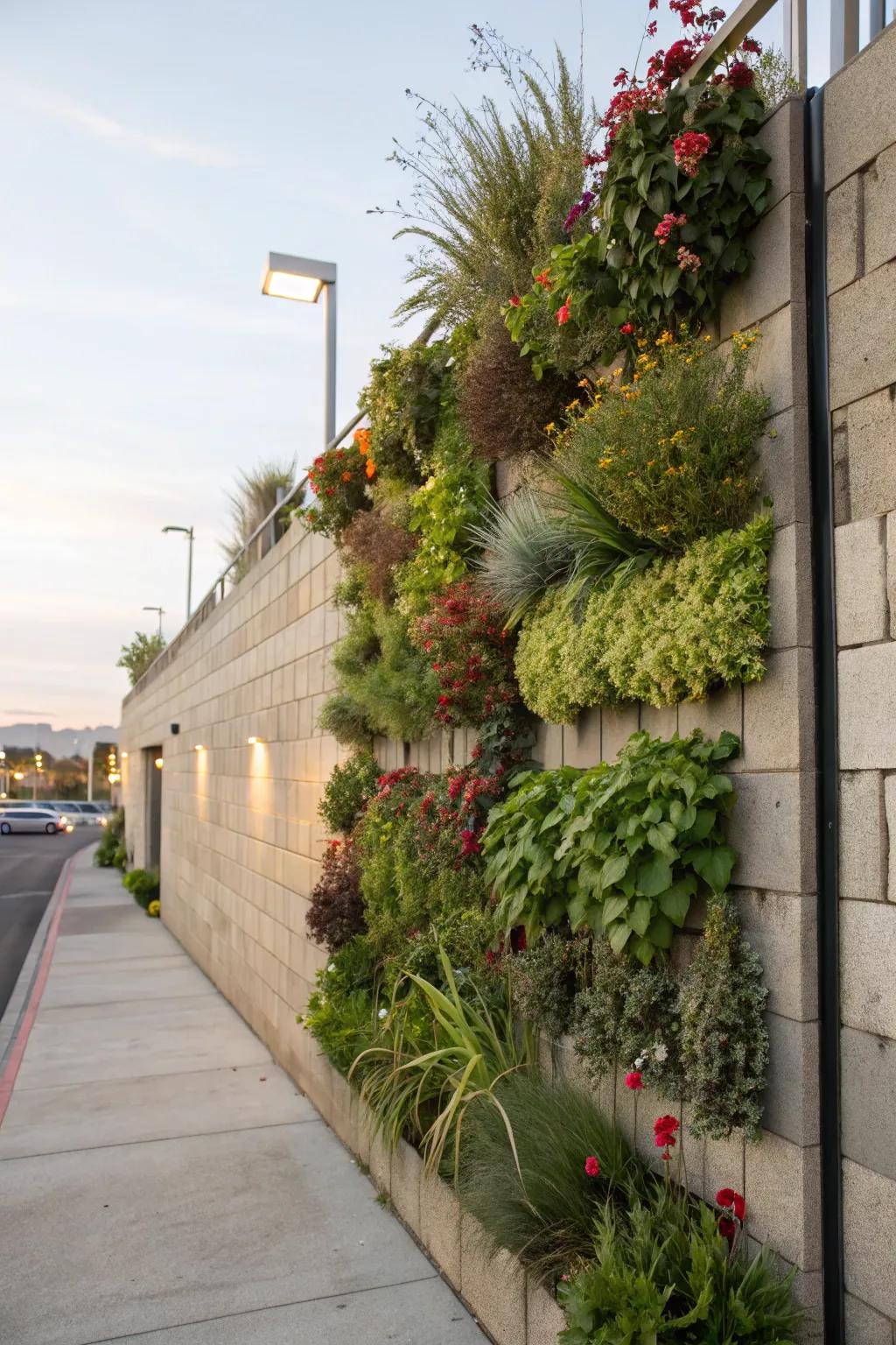 Maximize area with an elevated garden.