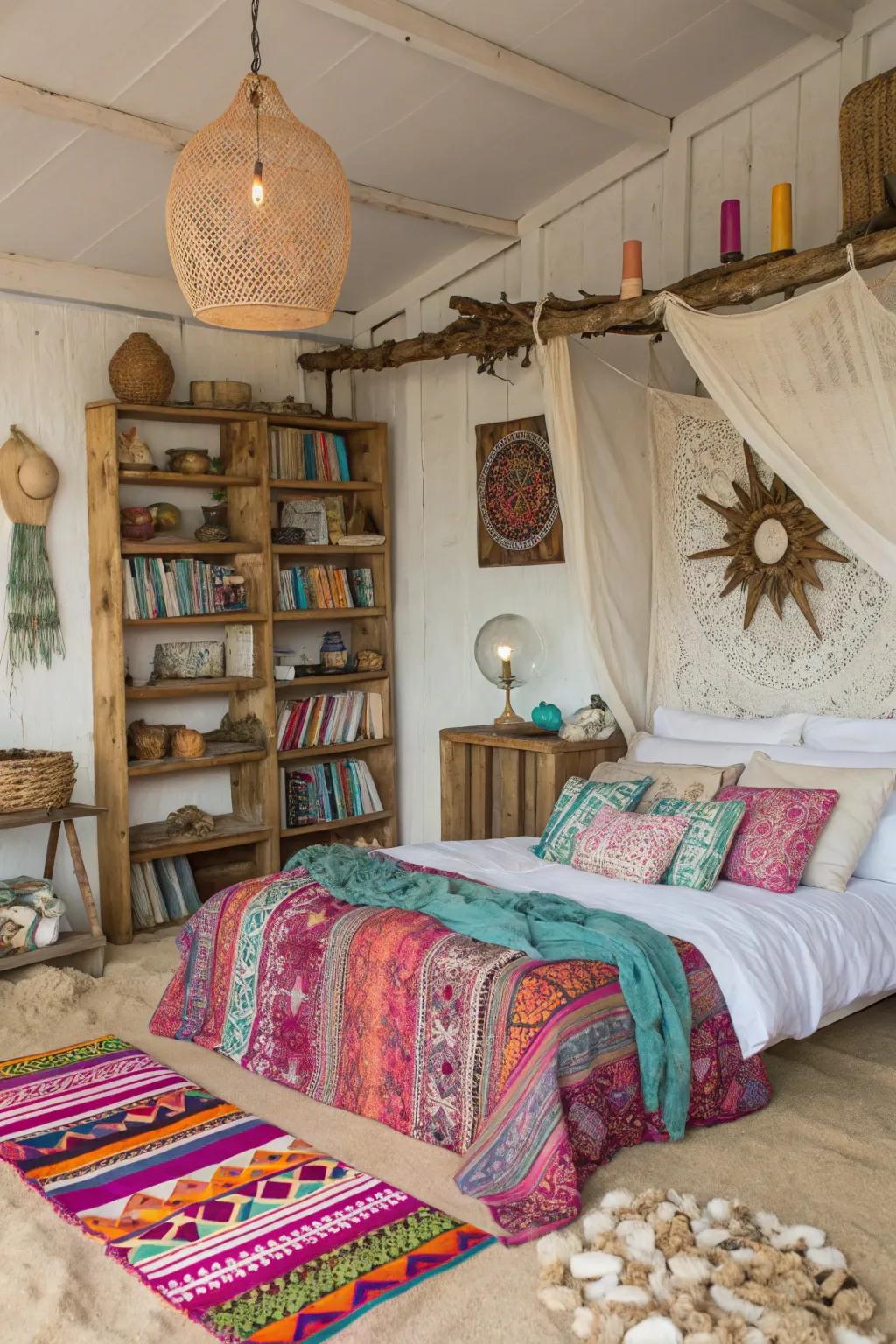 A distinctive, welcoming atmosphere is created by personal touches.