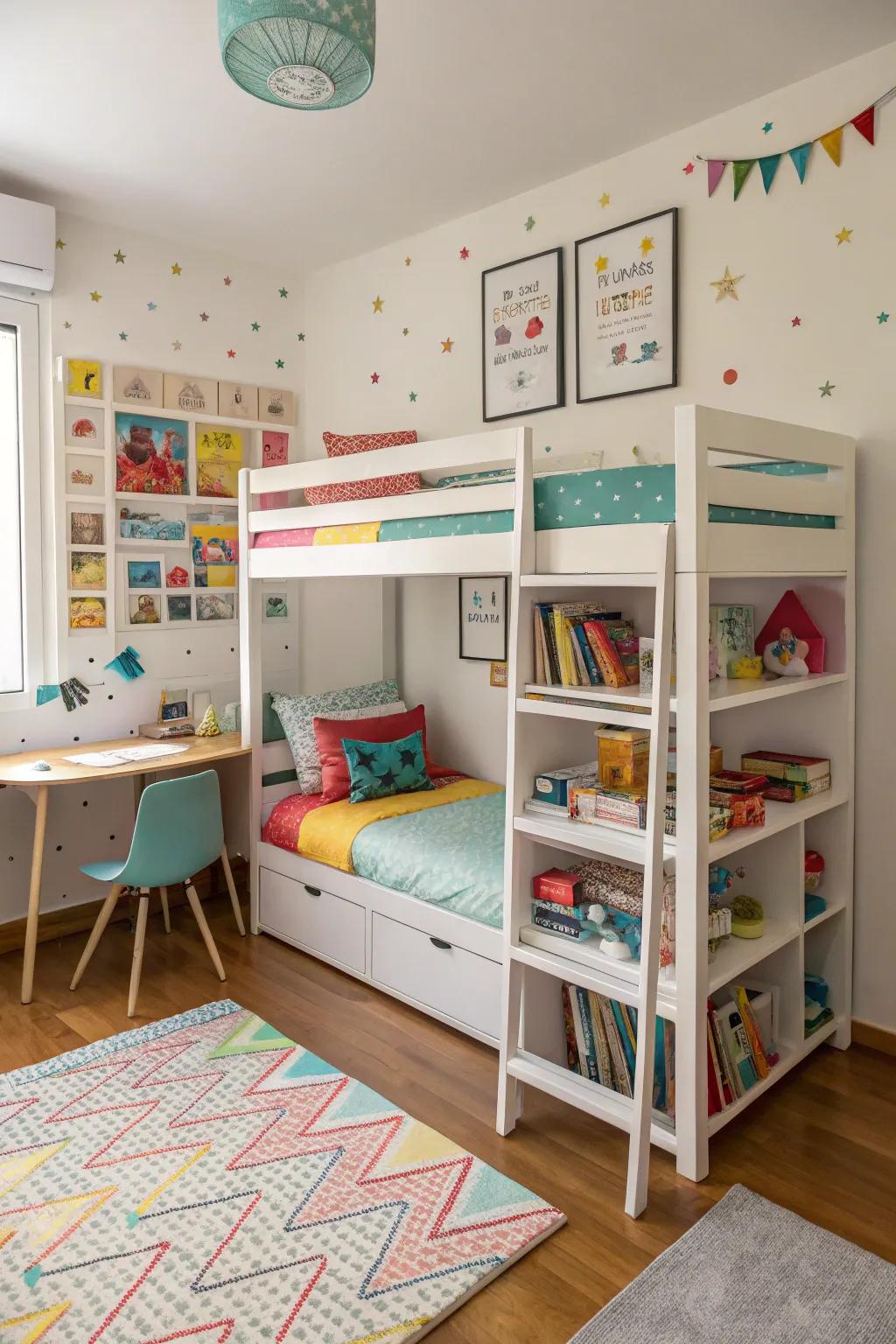 Multi-purpose furniture enhances utility in compact spaces.