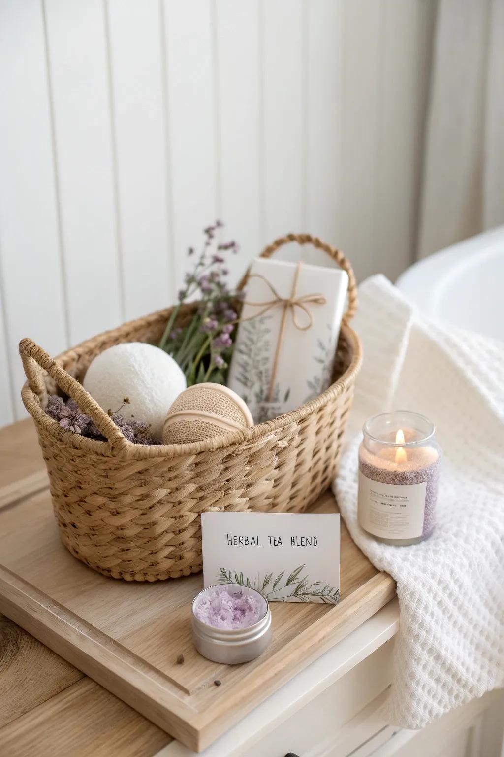 Indulge in a moment of peace with our chosen self-care container, made for ultimate rejuvenation.