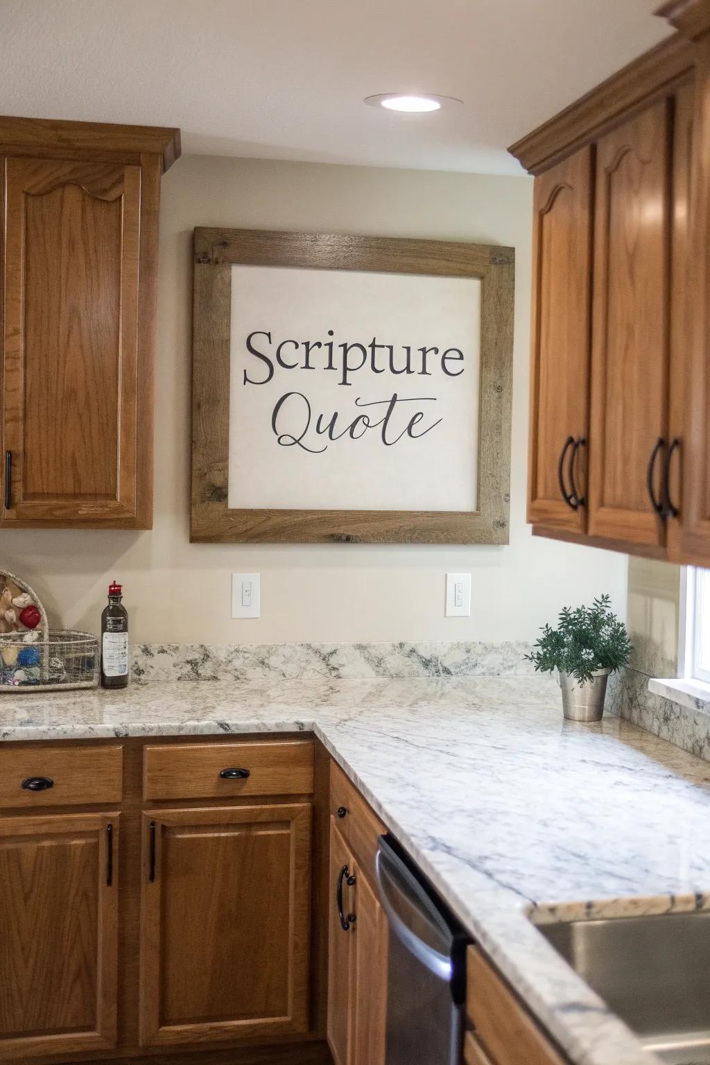 Biblical scripture art serves as a daily wellspring of strength within your walls.