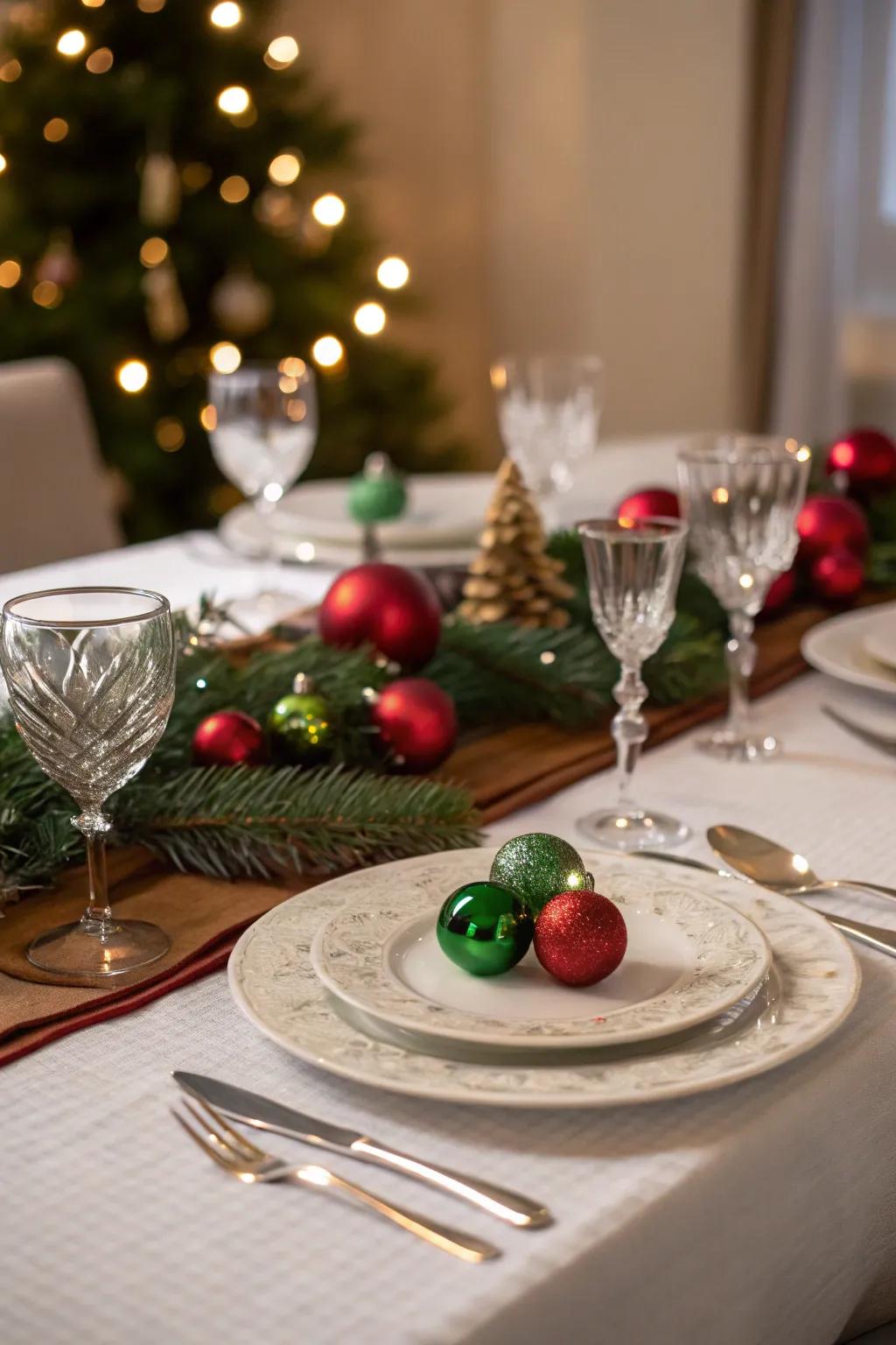 Decorations bring thematic decor to realization.