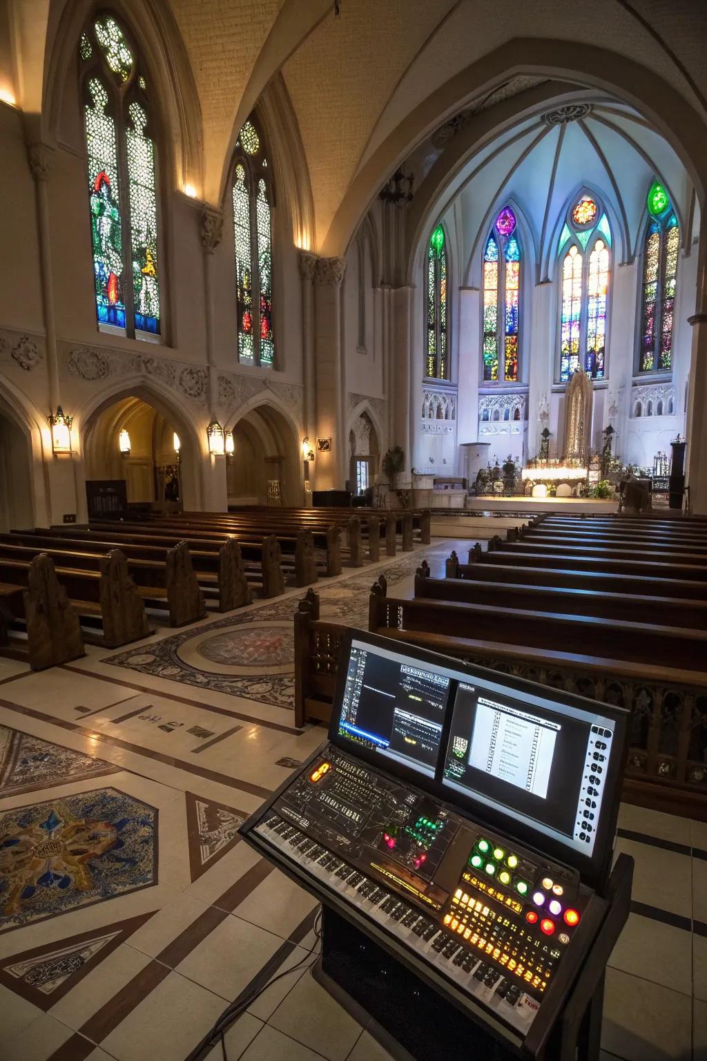 Customizable lighting controls for tailored ambiance.