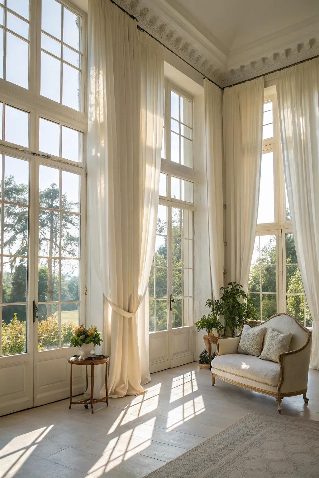 Open spaces filled with light enhance the coastal ambiance.