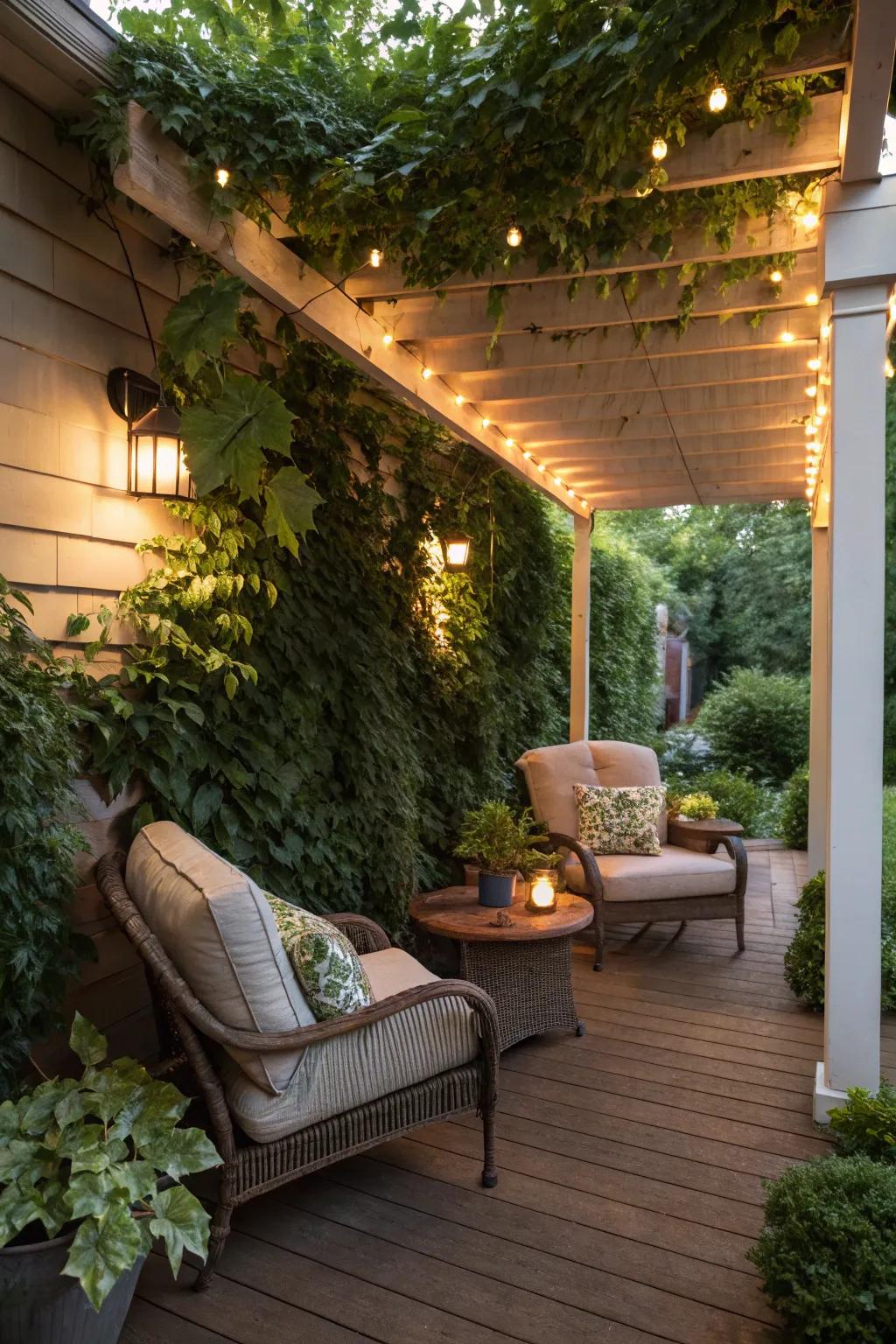 Beneath-deck areas provide a sheltered hideaway under elevated decks.