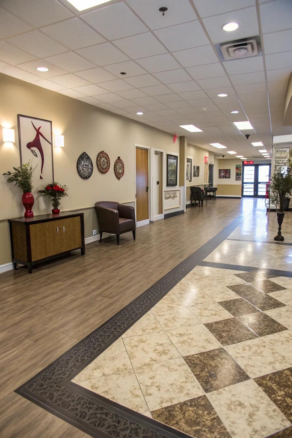 Tough flooring that lasts.