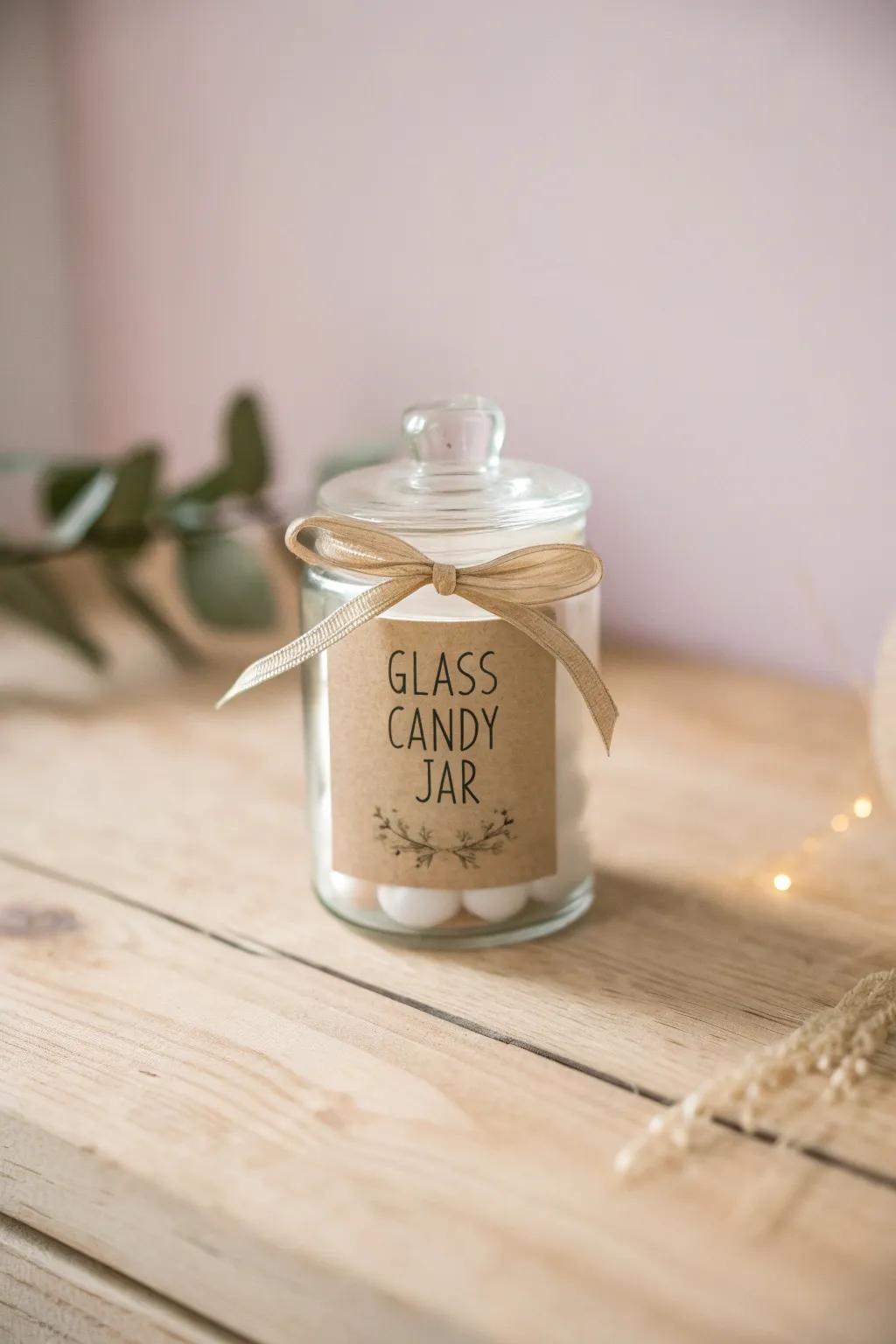 Improve your treat holders with a hint of personalized elegance. Ideal for memorable party gifts!