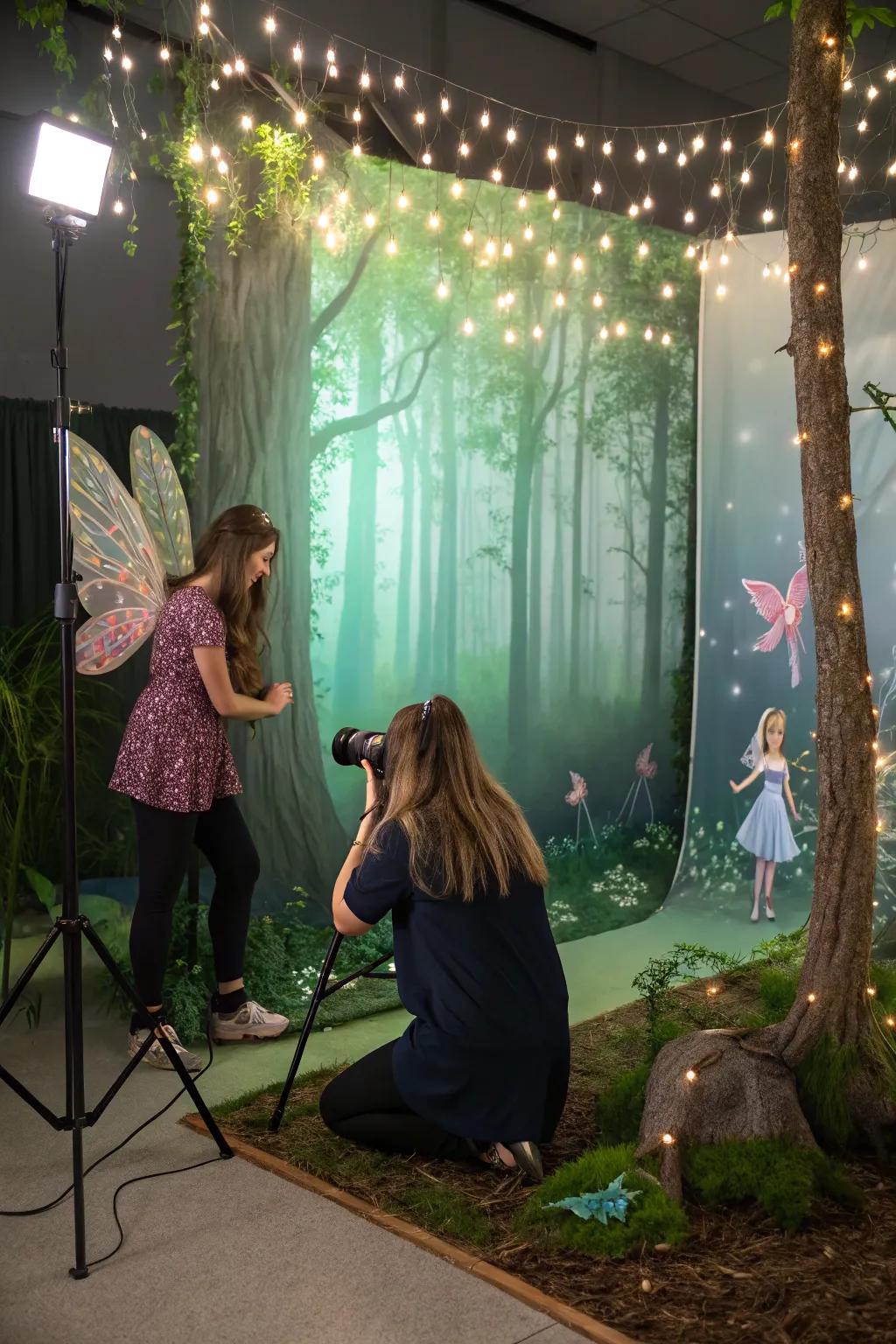 A mystical display shapes the setting for an extraordinary expedition.