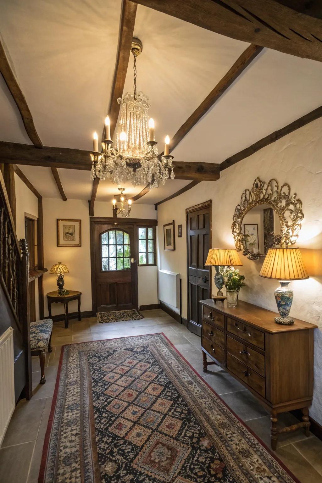 Charming decorations that add personality to the space.